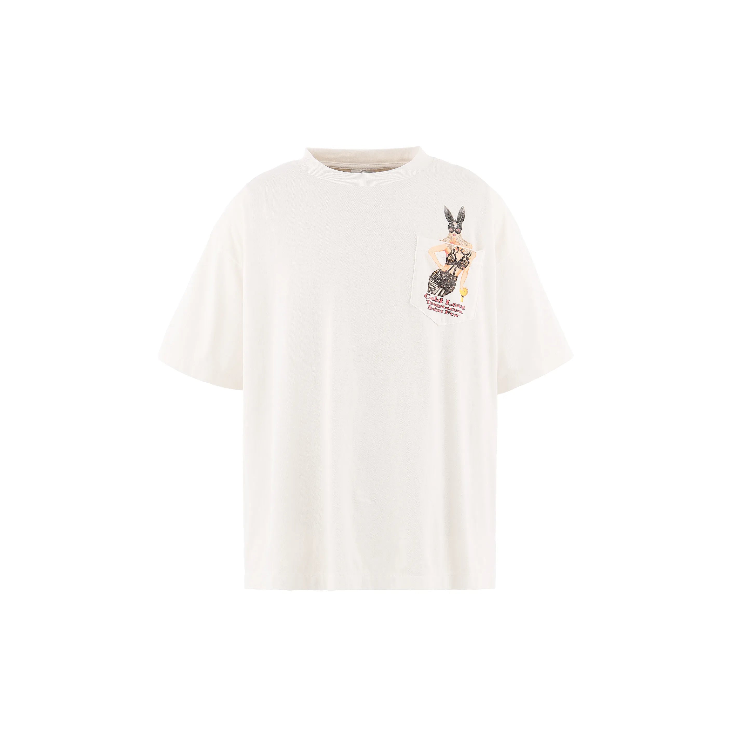 SM-MK8-0000-017/SS T-SHIRT/POCKET/WHITE