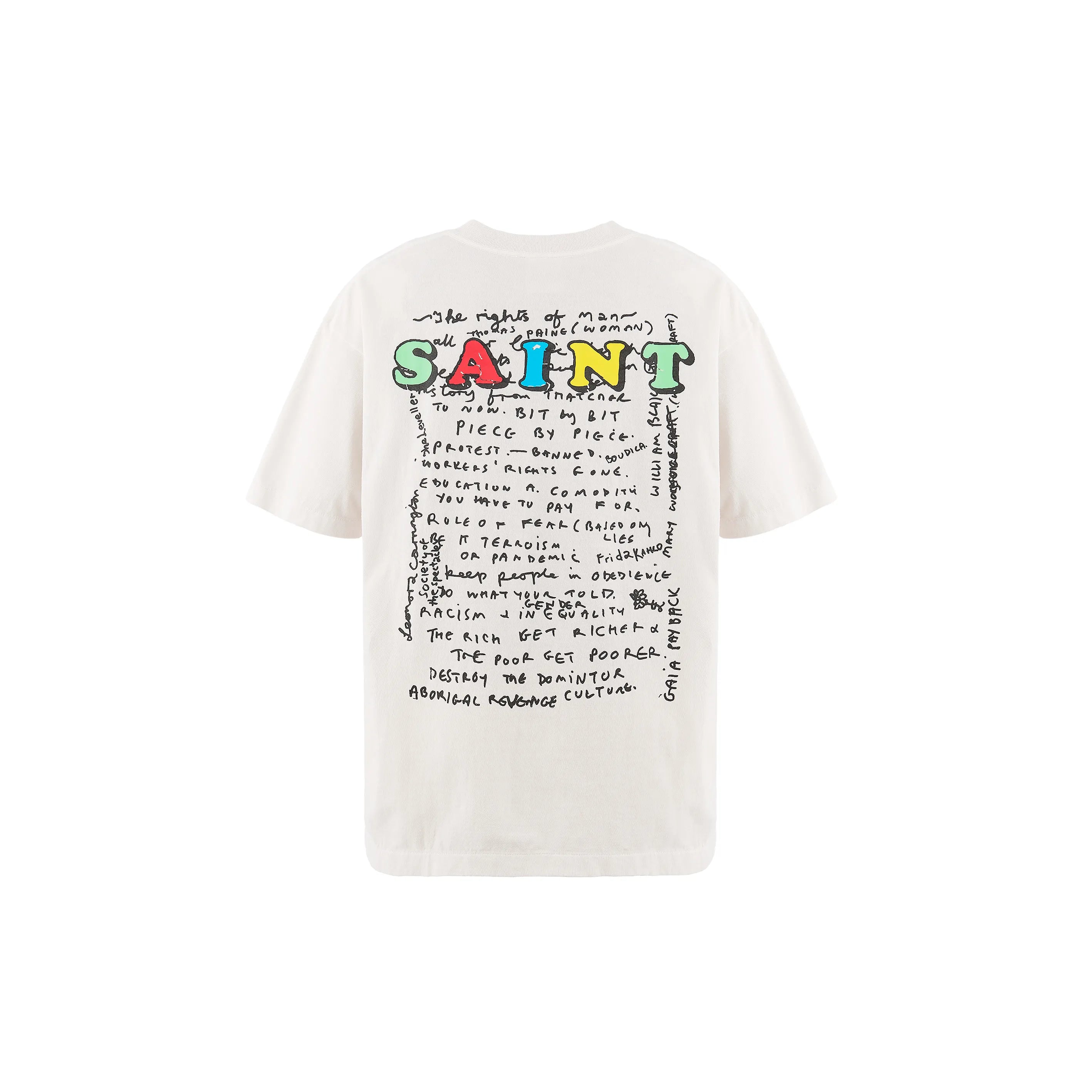 SM-MK8-0000-C02/JR_SS T-SHIRT/MASK/WHITE