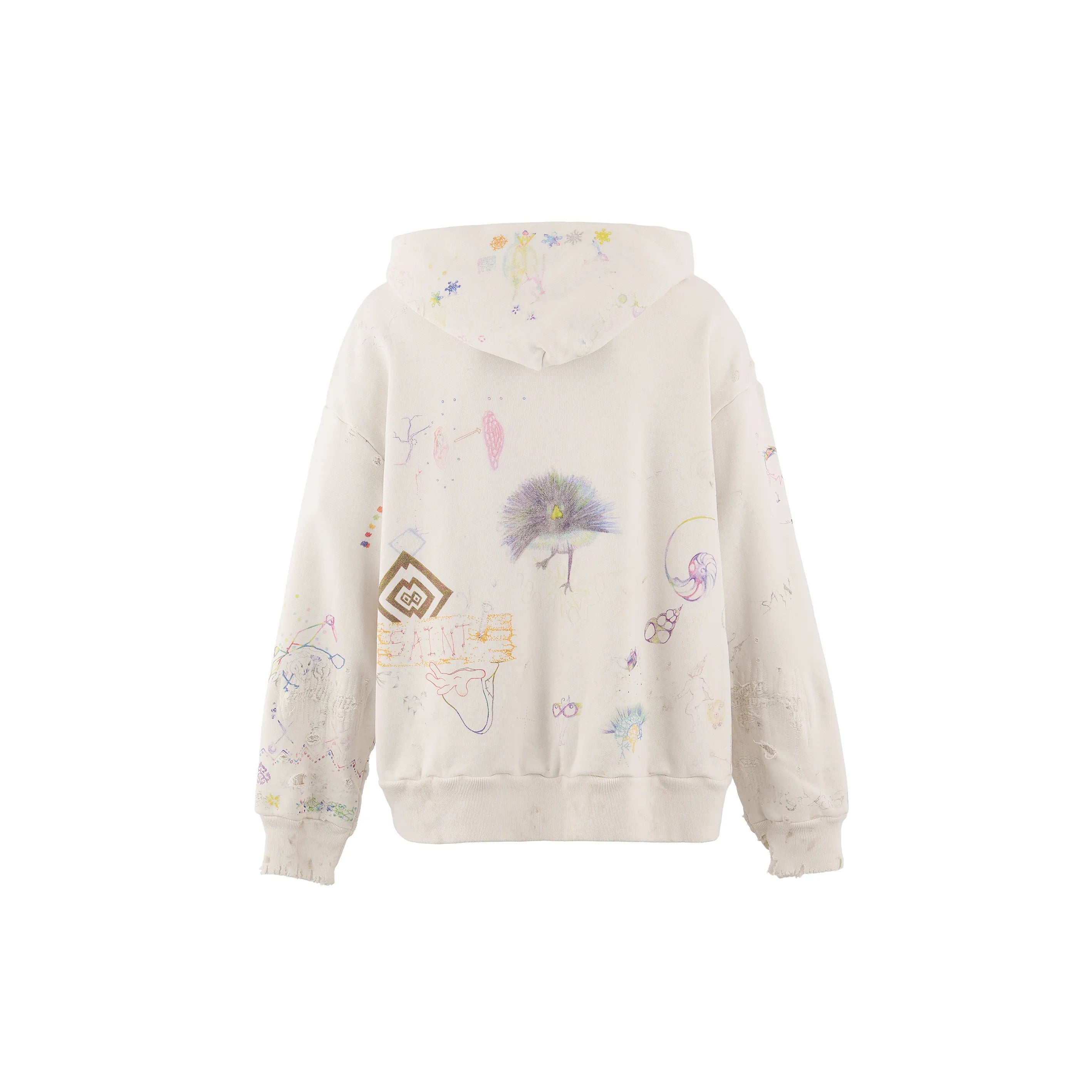 SM-MK8-0000-C17/COCO_DOUBLE FACE HOODIE//WHT