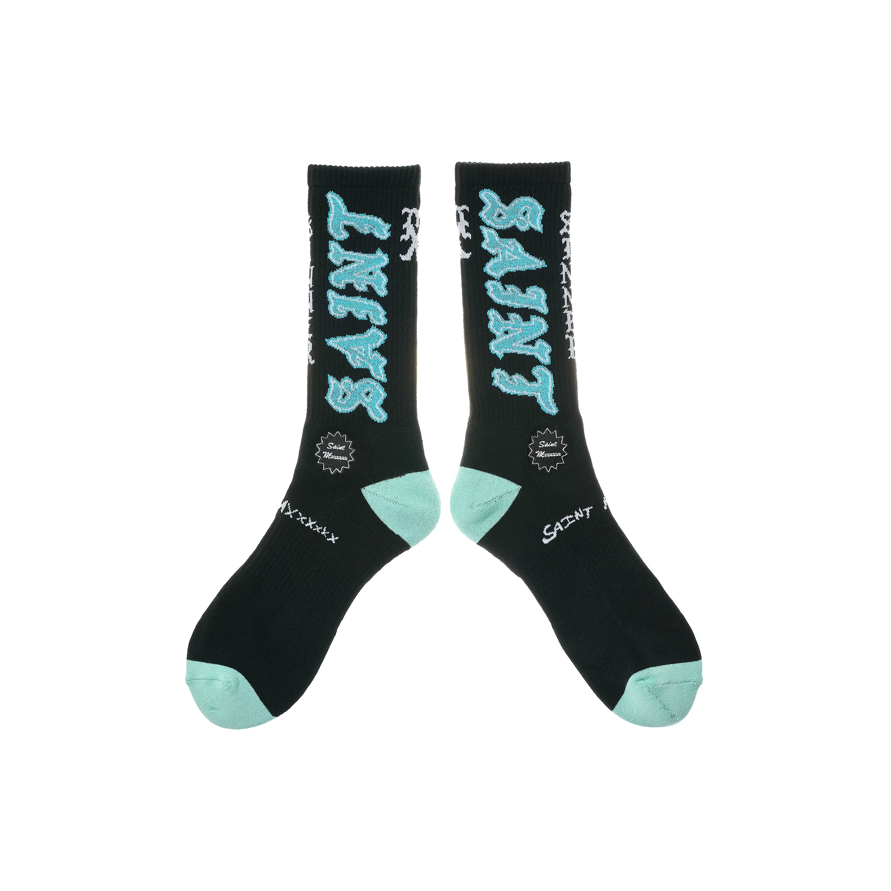 SM-MK8-0000-111/SOCKS/SAINT/BLACK+BLUE