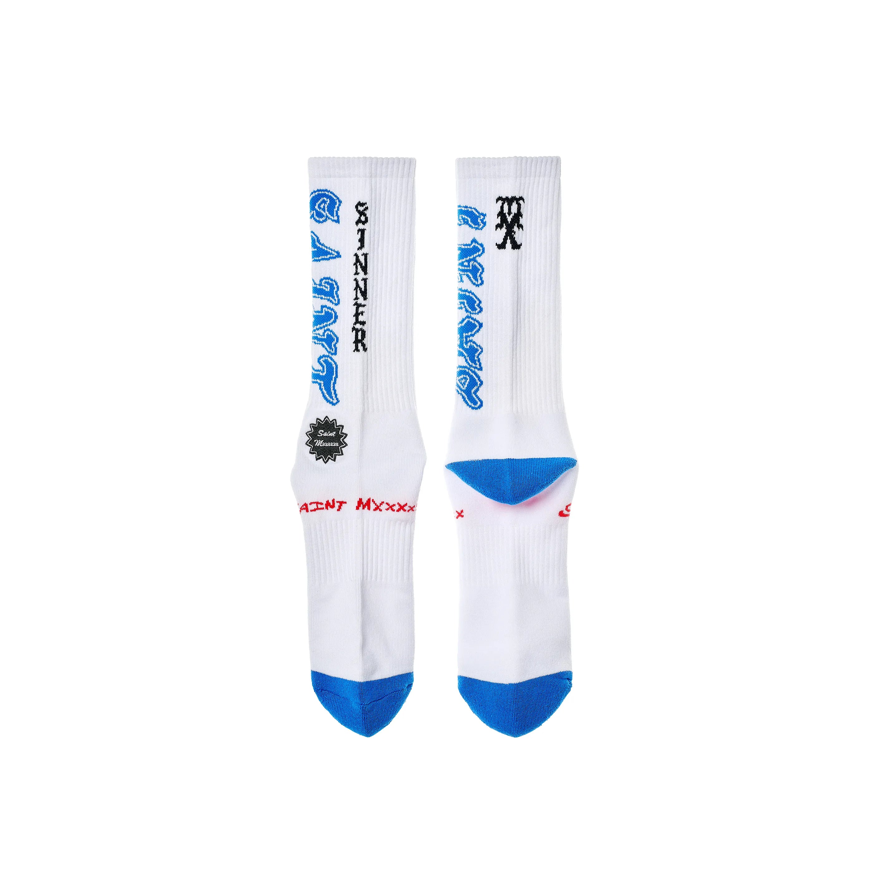 SM-MK8-0000-107/SOCKS/SAINT/WHITE+BLUE