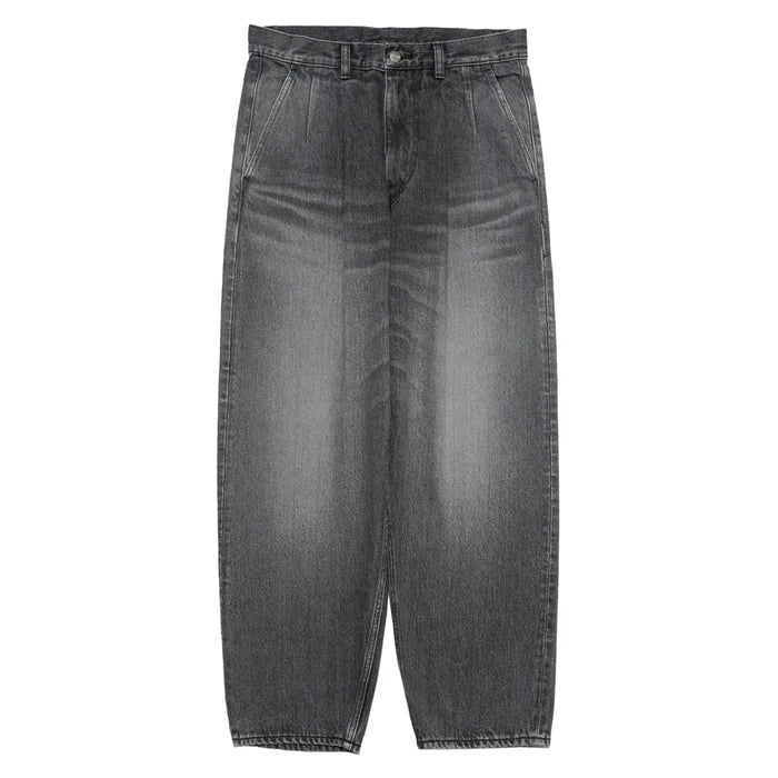 Selvage Denim Two Tuck Tapered Pants -LIGHT FADE- [GU263-40060LB]