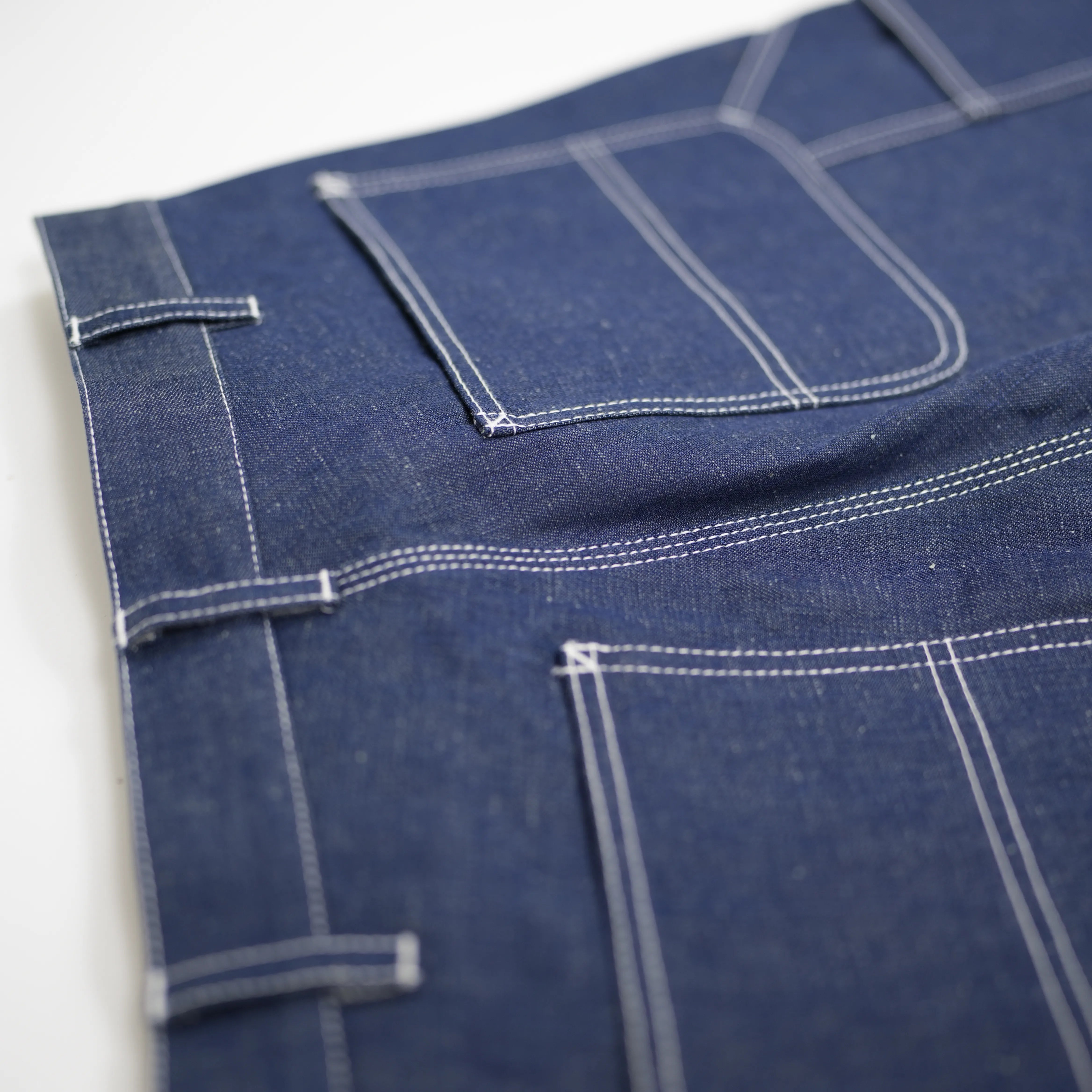 RAW DENIM CARPENTER PANTS