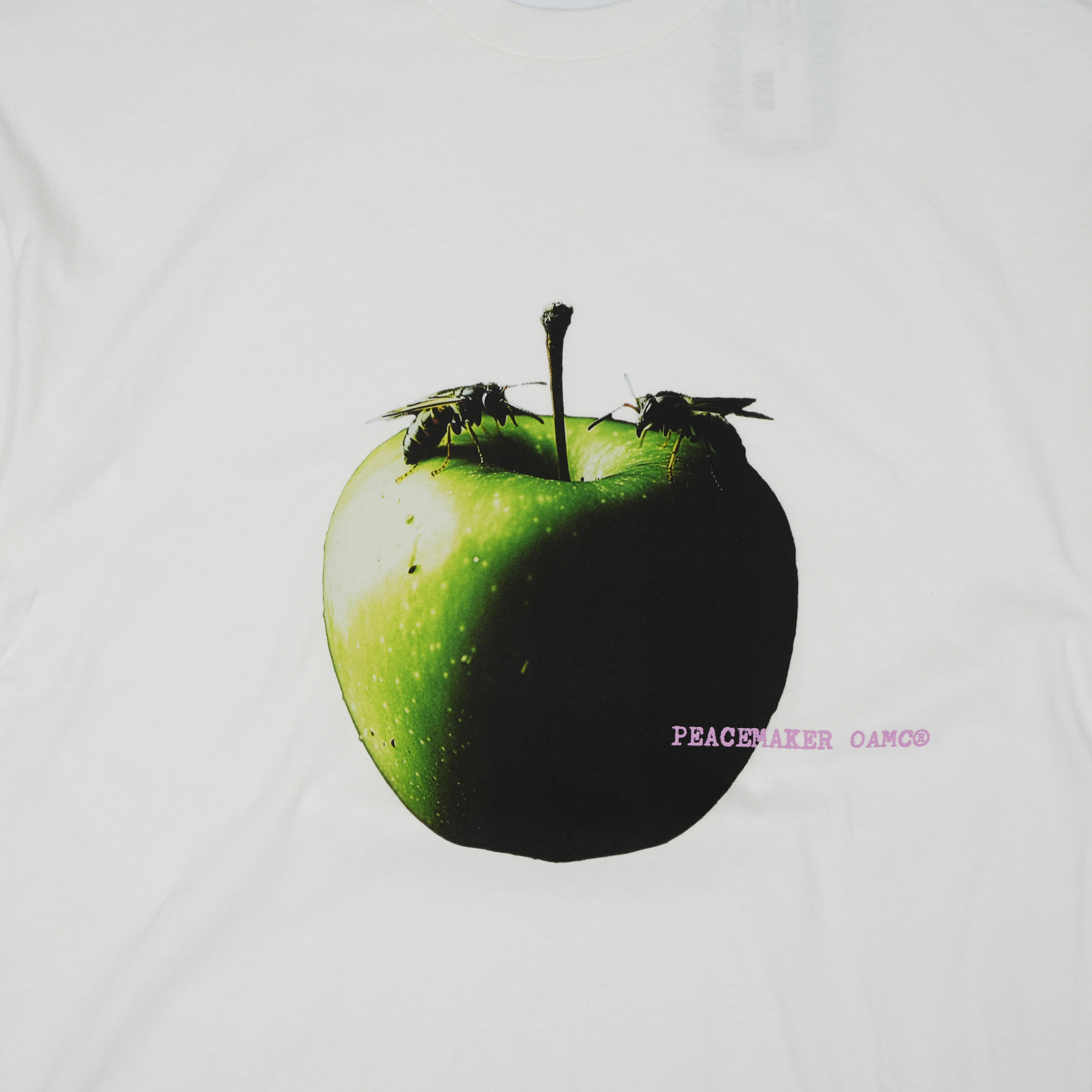 Oversize Tee Apple Print