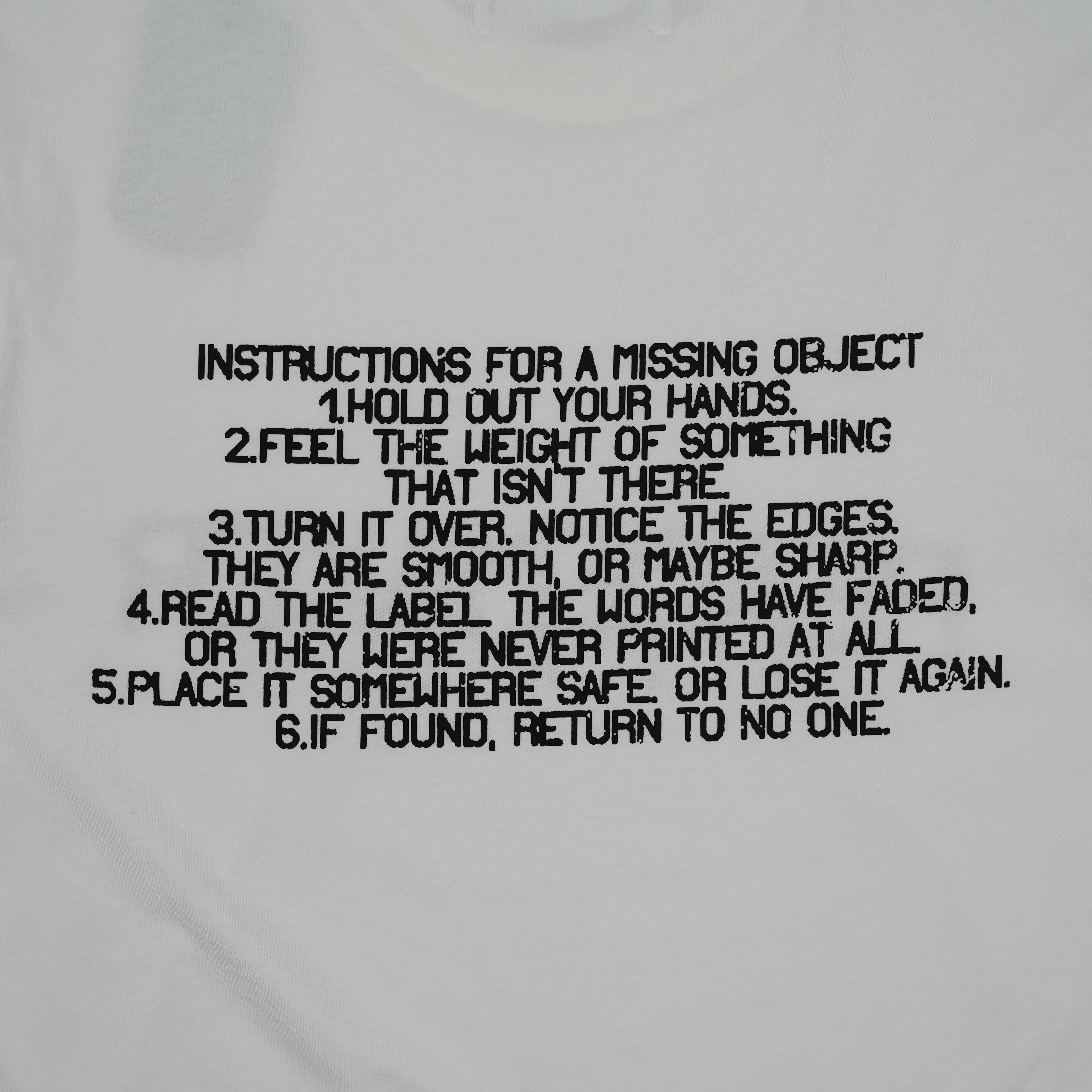 Regular Tee Stencil Print