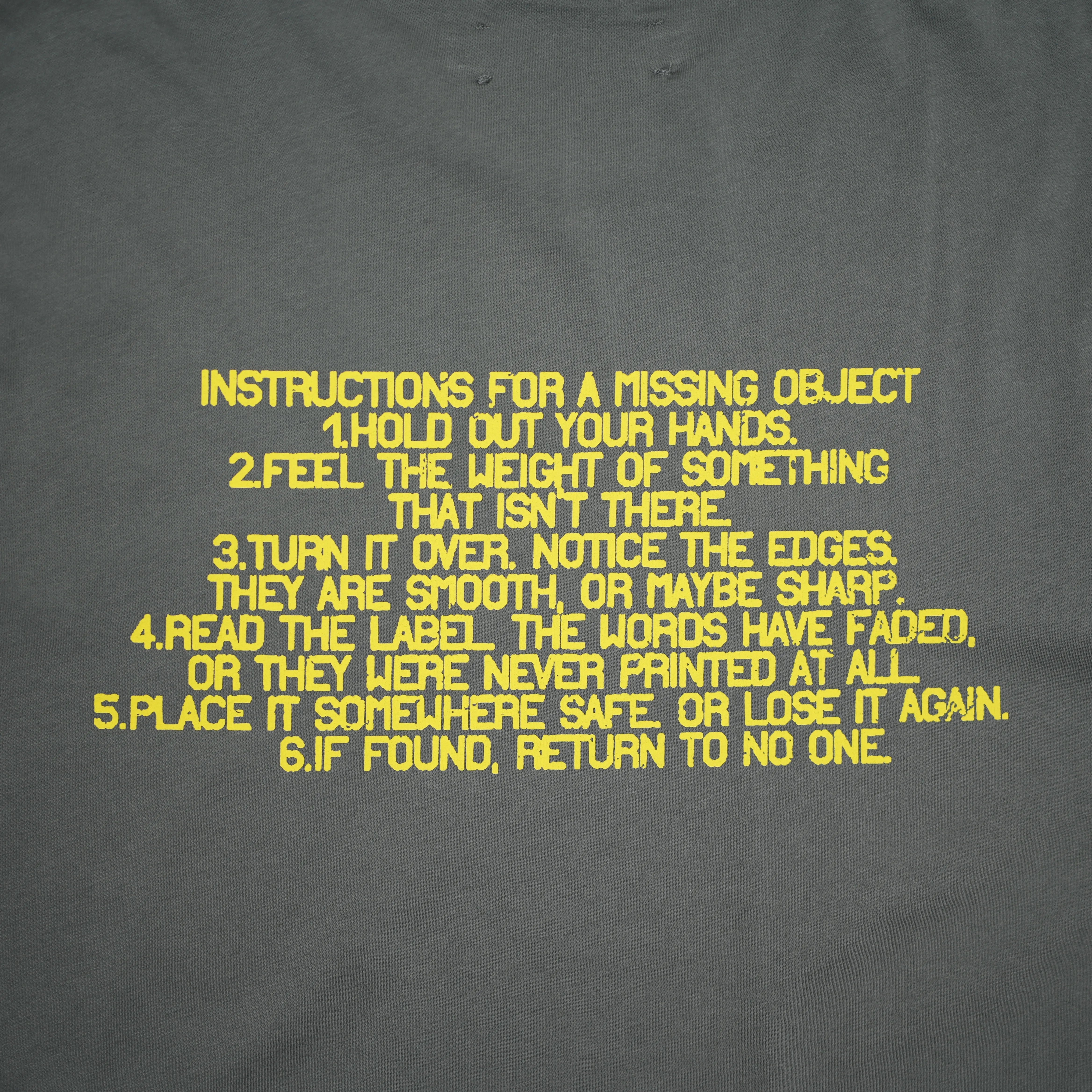 Regular Tee Stencil Print