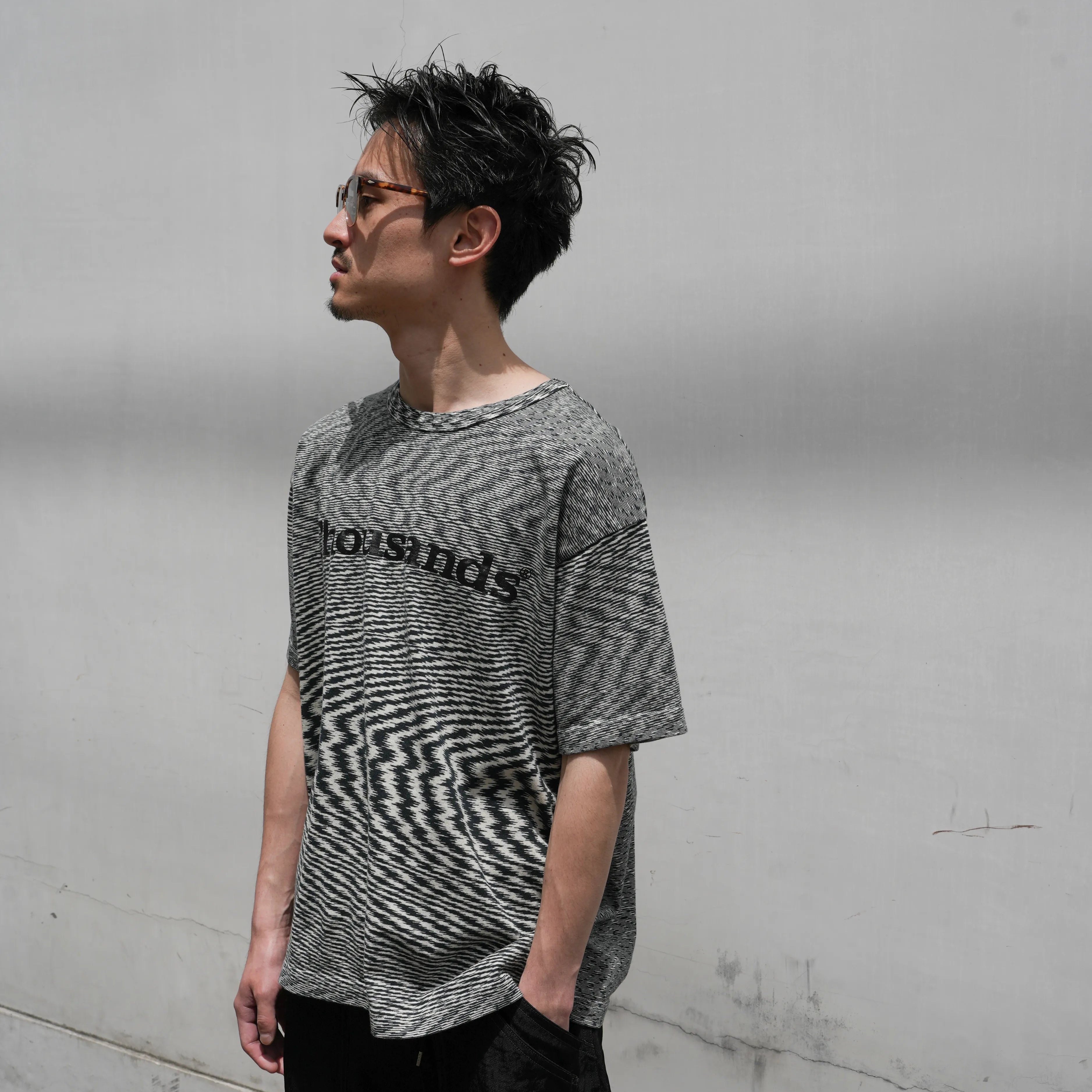 VORTEX TECHNICAL LOGO TEE (fabric by SUN/kakke)