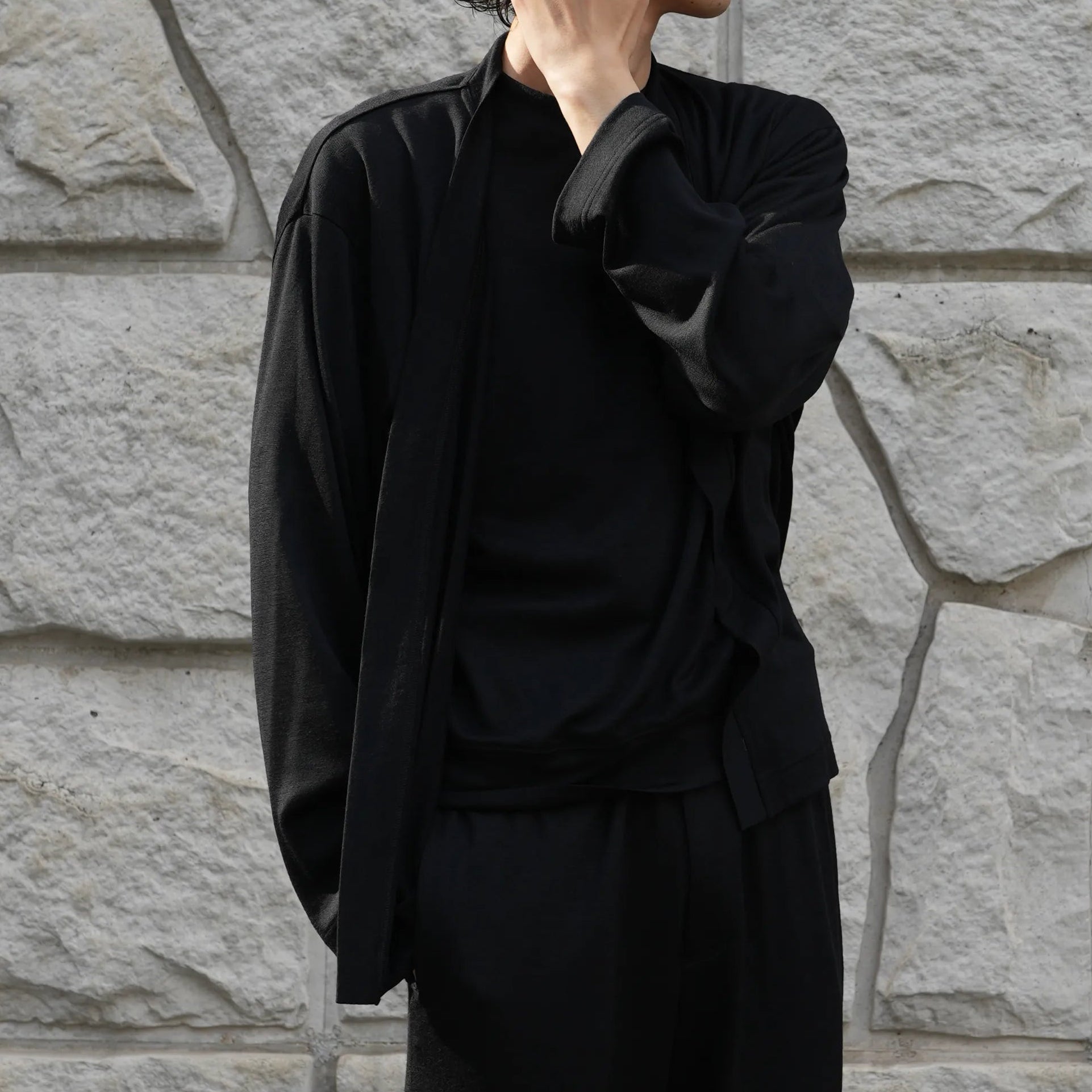 Button-less Cardigan