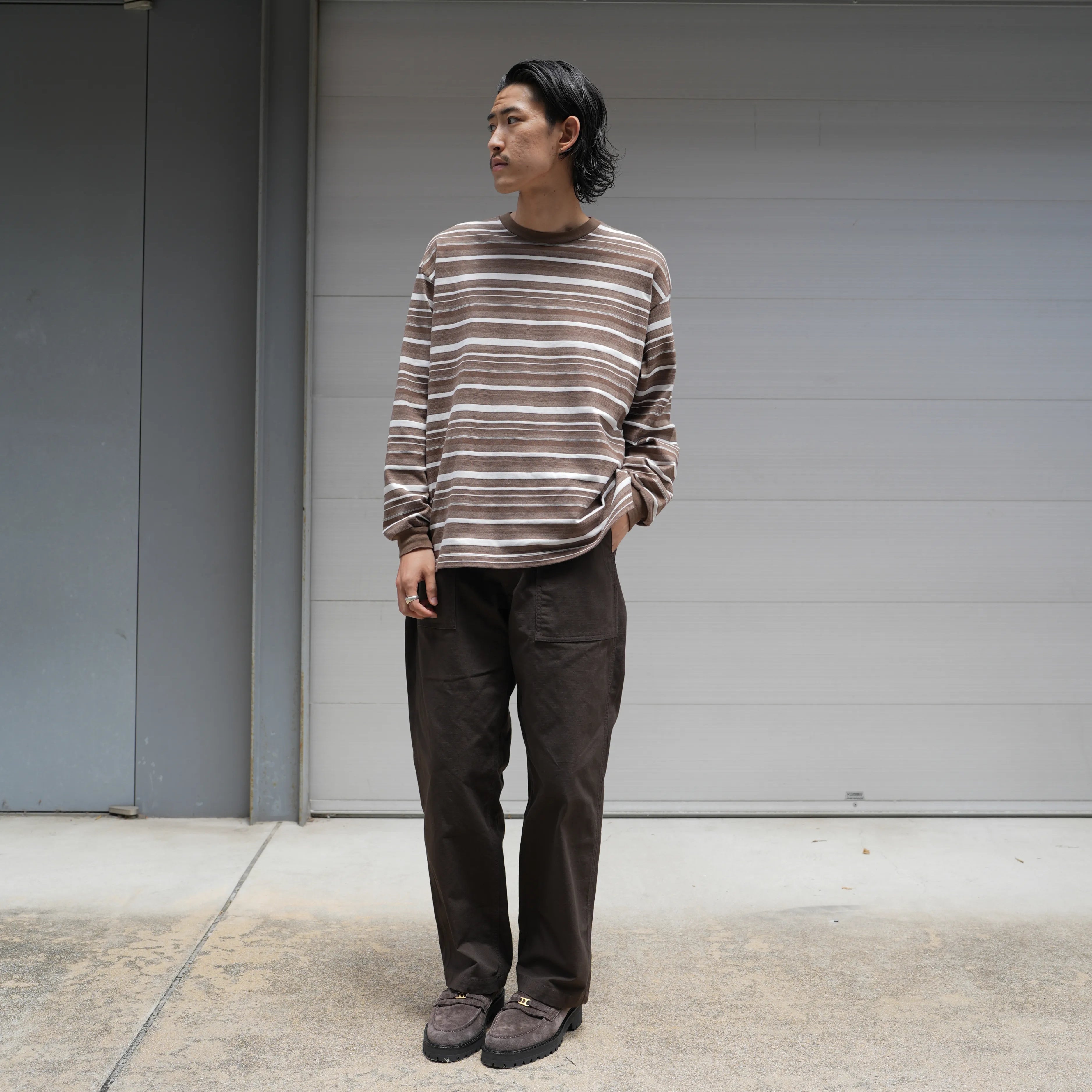 PULL TAB BIT LOFER suede