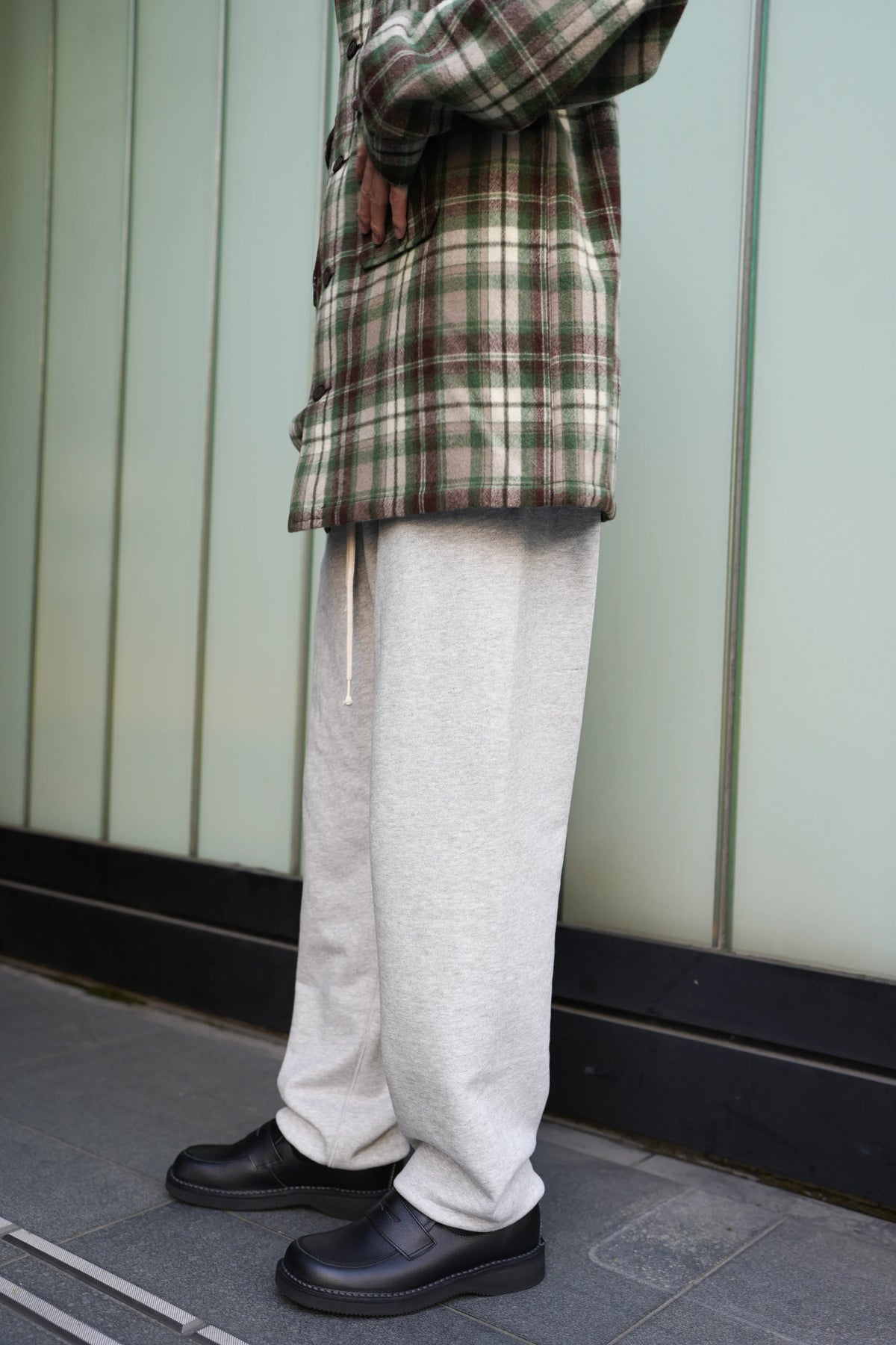 RESEARCHED EASY PANTS / COTTON SWEAT [2COLORS]