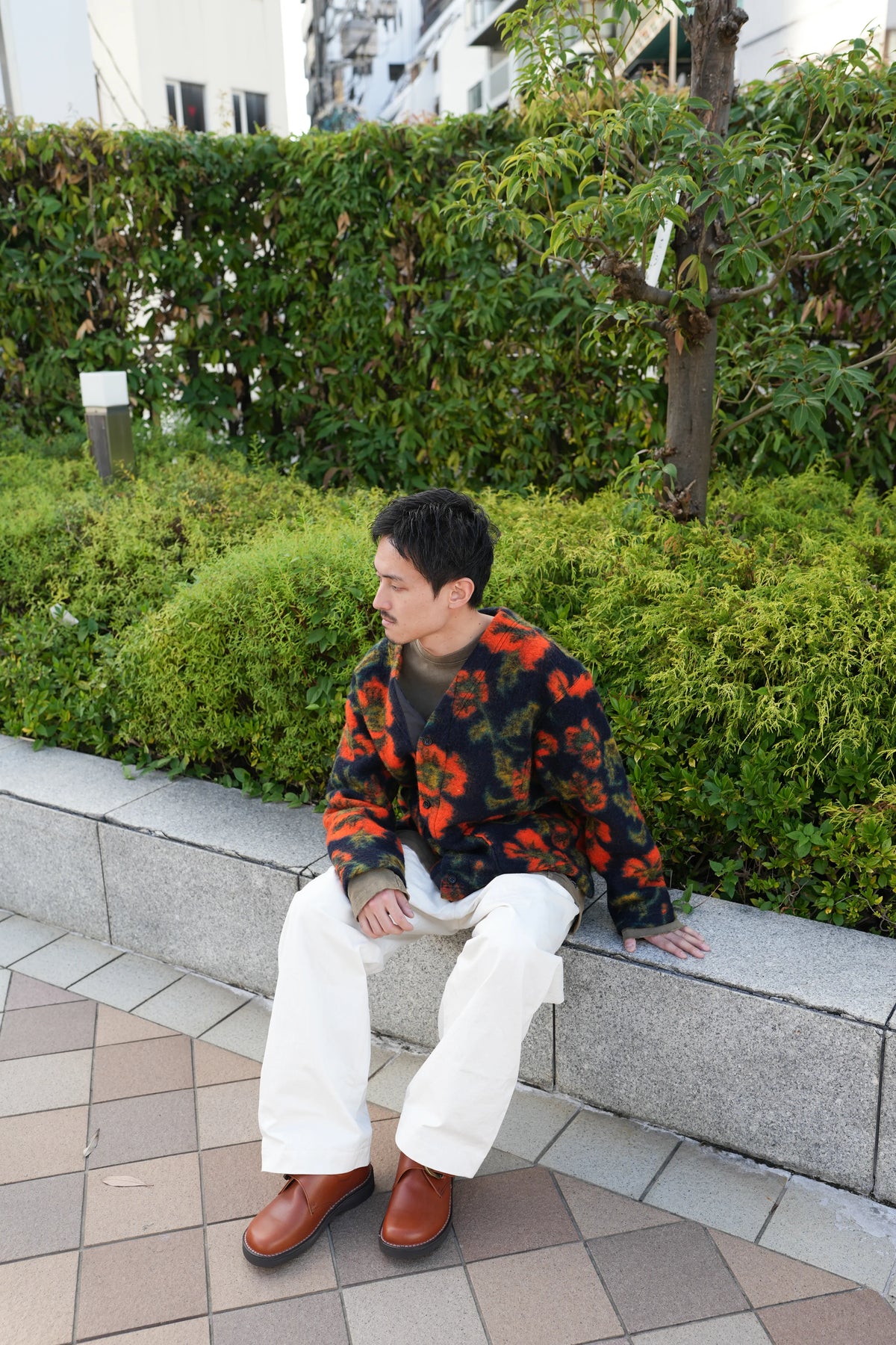M チノパンツ ワイドストレート [3COLORS]