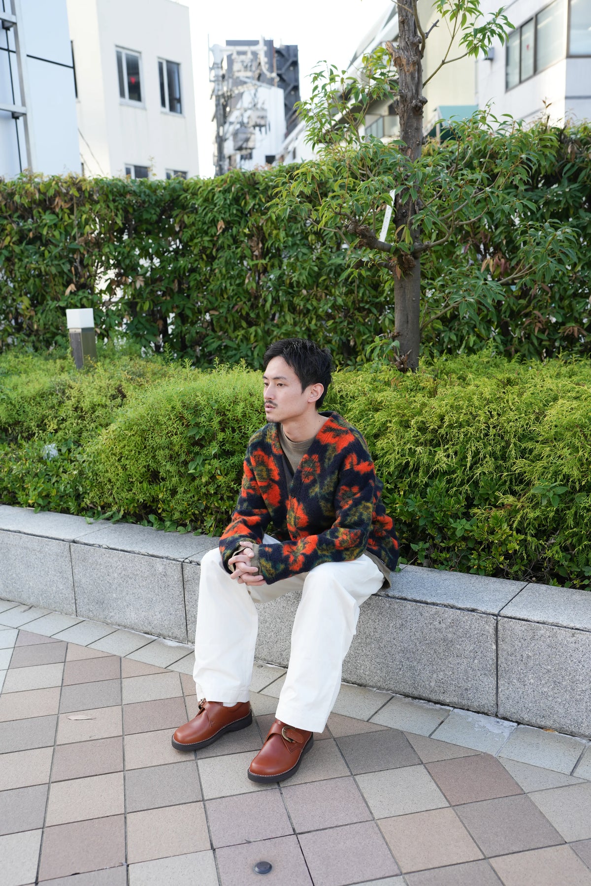 M チノパンツ ワイドストレート [3COLORS]
