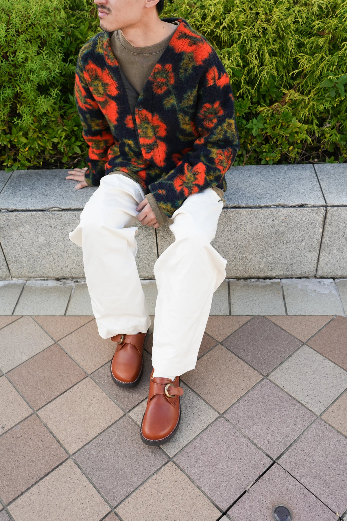 M チノパンツ ワイドストレート [3COLORS]