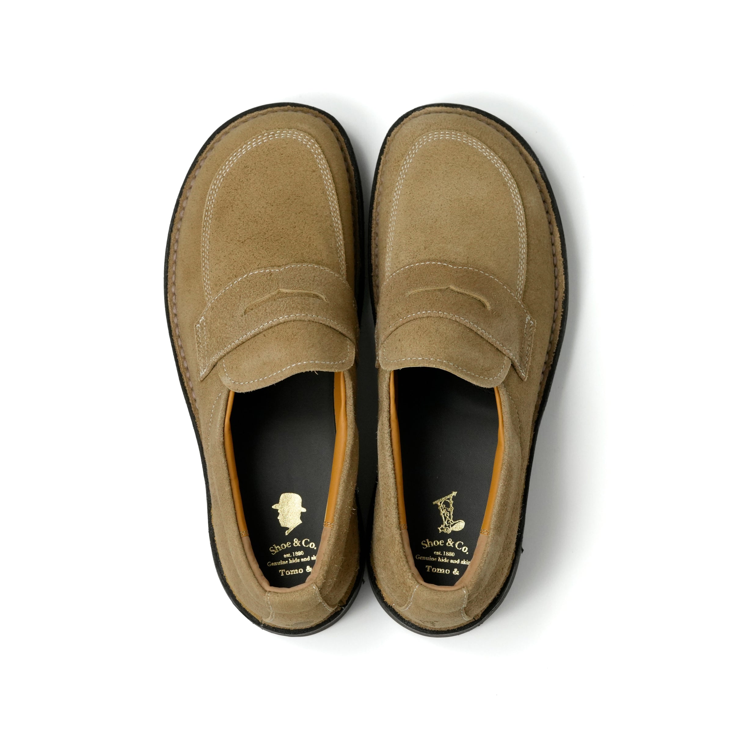 ゴッホ ゆり 大判 アメリカン製 スロー Oblique Loafers | Tomo & Shoe & Co. | THE GROUND depot