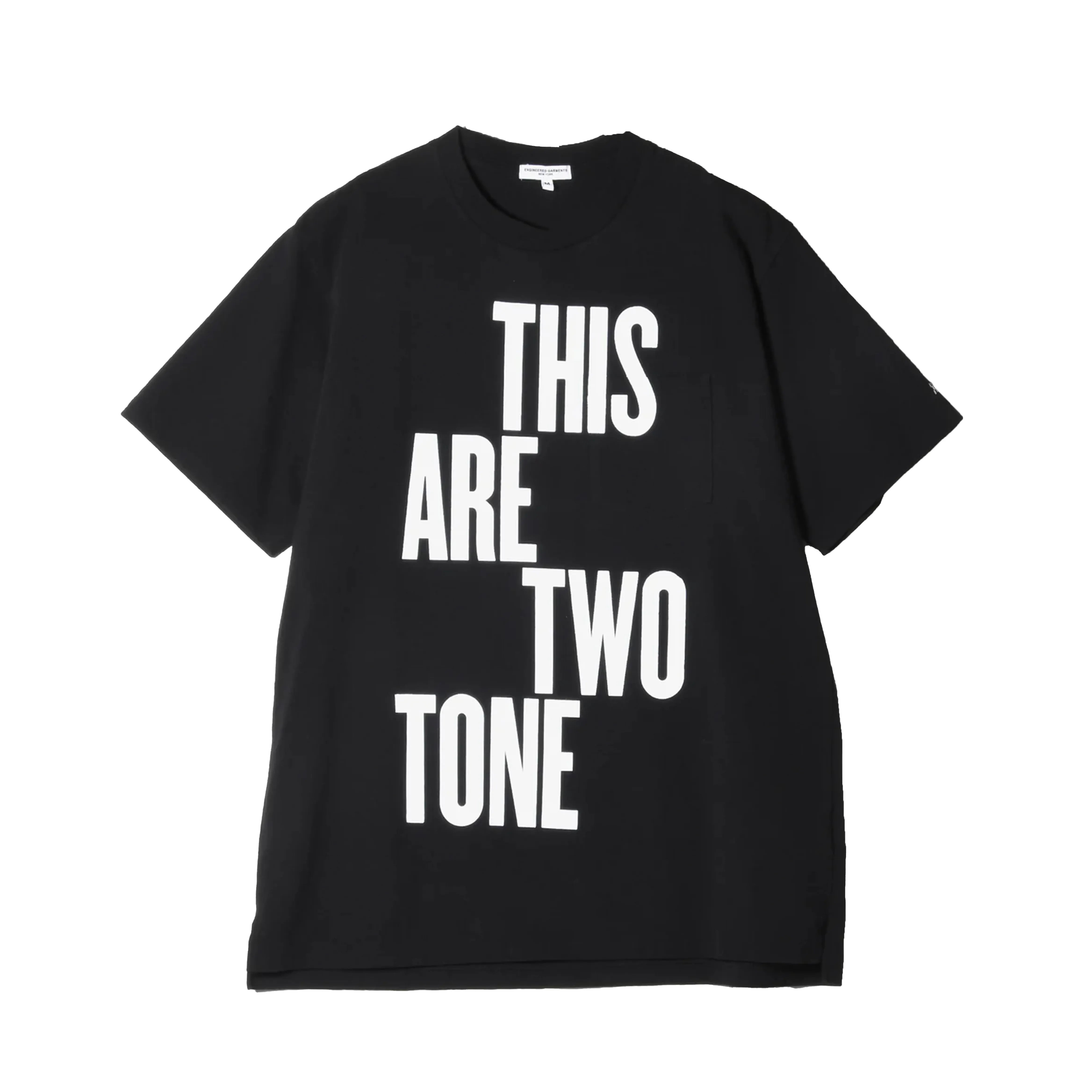 Printed Cross Crew Neck T-shirt