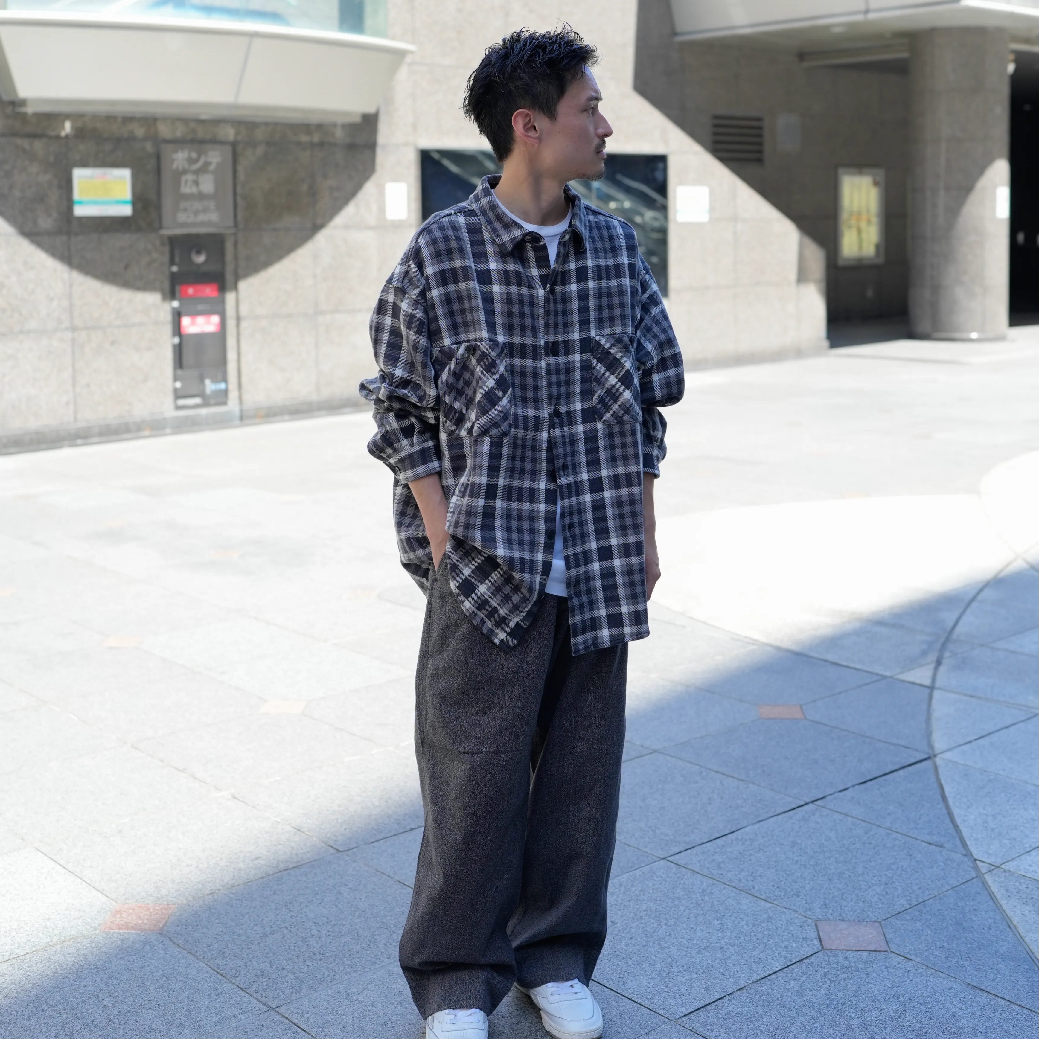RESEARCHED WORK SHIRT / FLANNEL CHECK