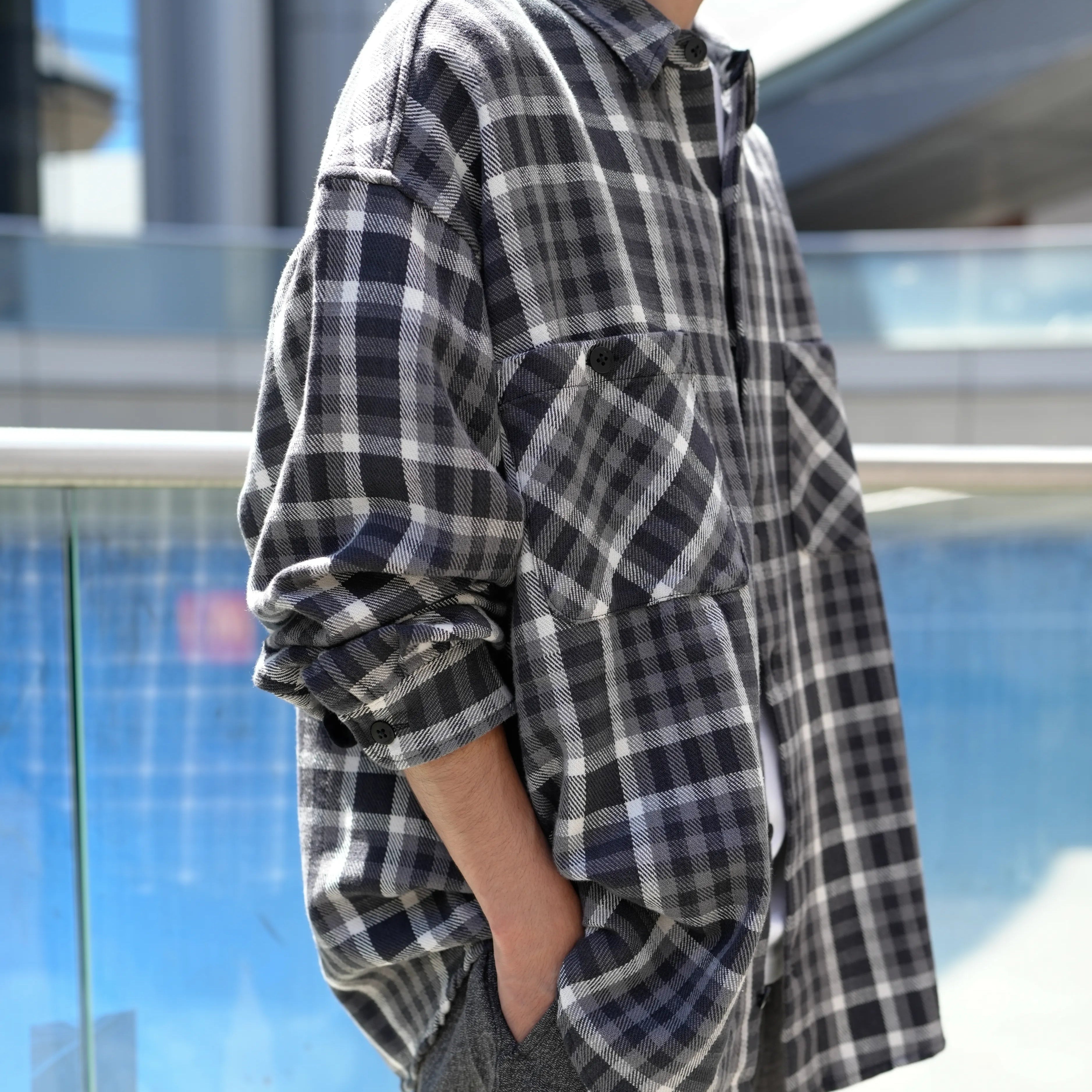 RESEARCHED WORK SHIRT / FLANNEL CHECK
