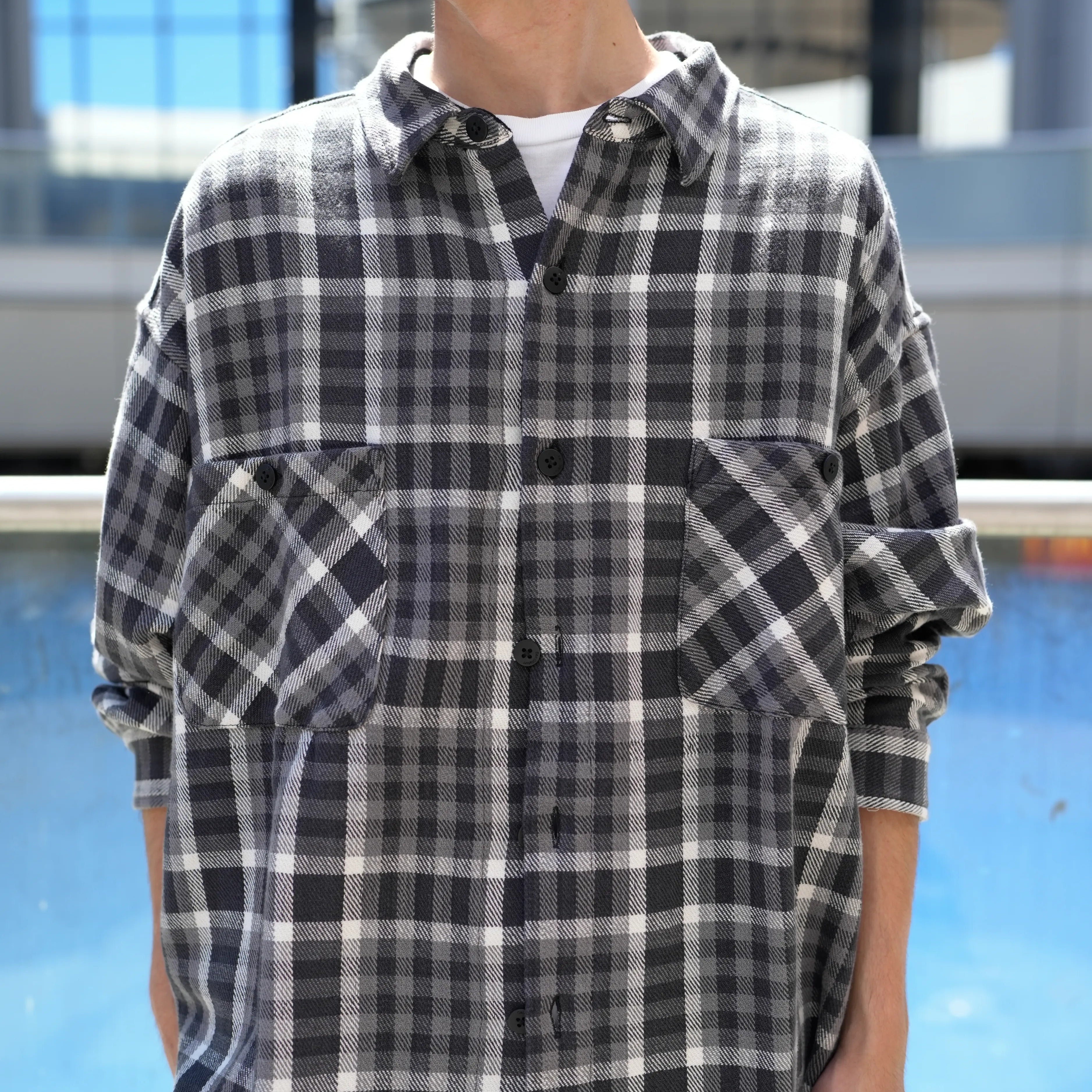 RESEARCHED WORK SHIRT / FLANNEL CHECK