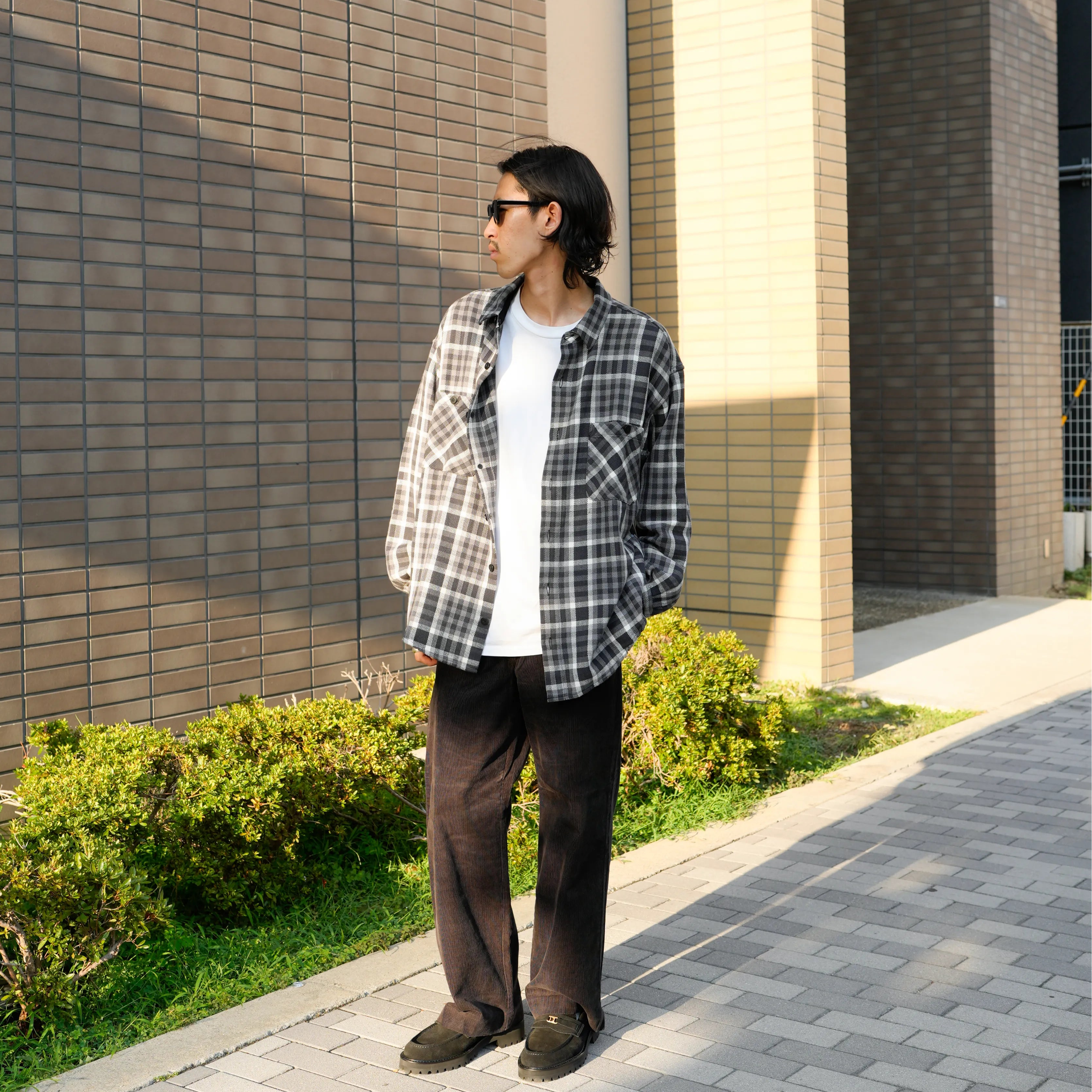 RESEARCHED WORK SHIRT / FLANNEL CHECK