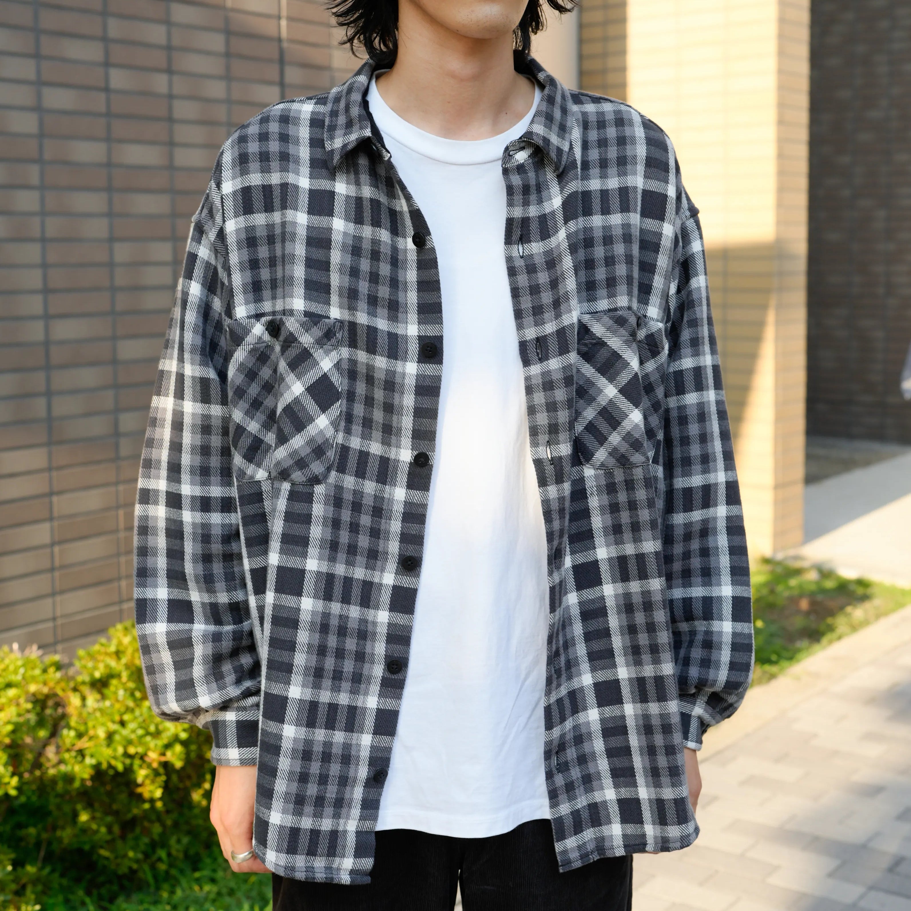 RESEARCHED WORK SHIRT / FLANNEL CHECK