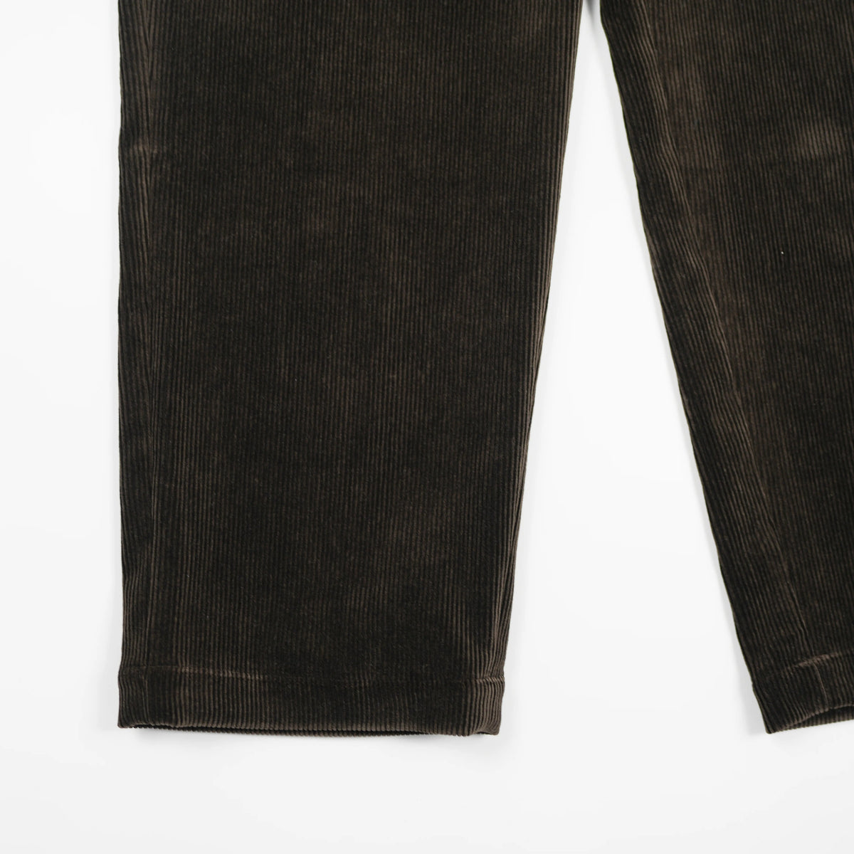 Double Pleated Wide Wale Cords [2COLORS]