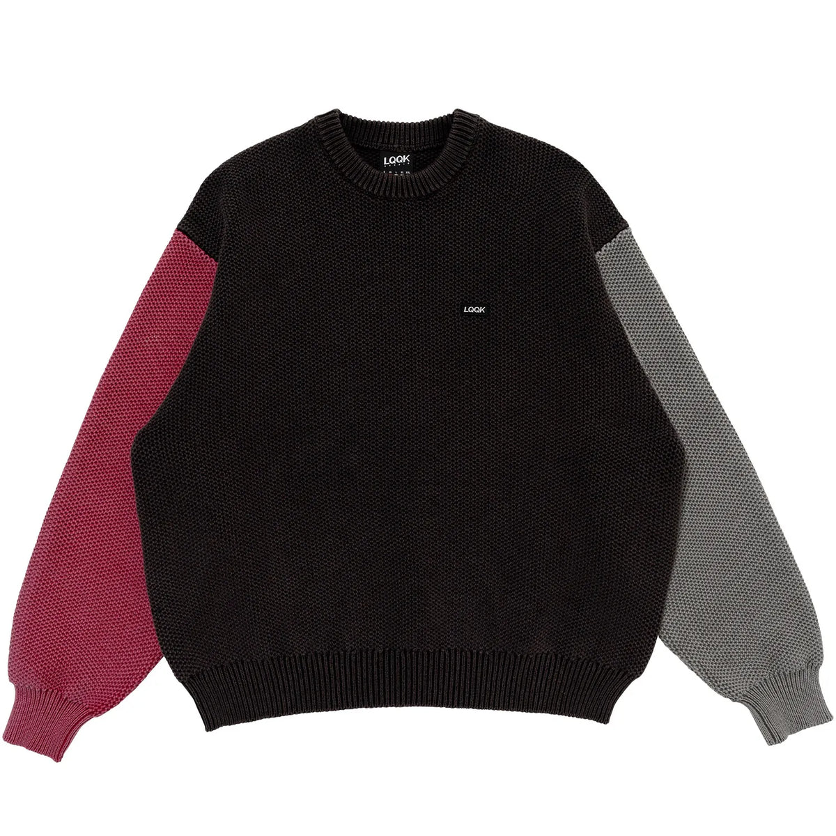 WAFFLE KNIT CREW [2COLORS]