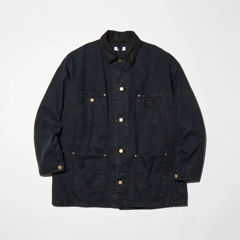 WAXED DUCK CHORE COAT