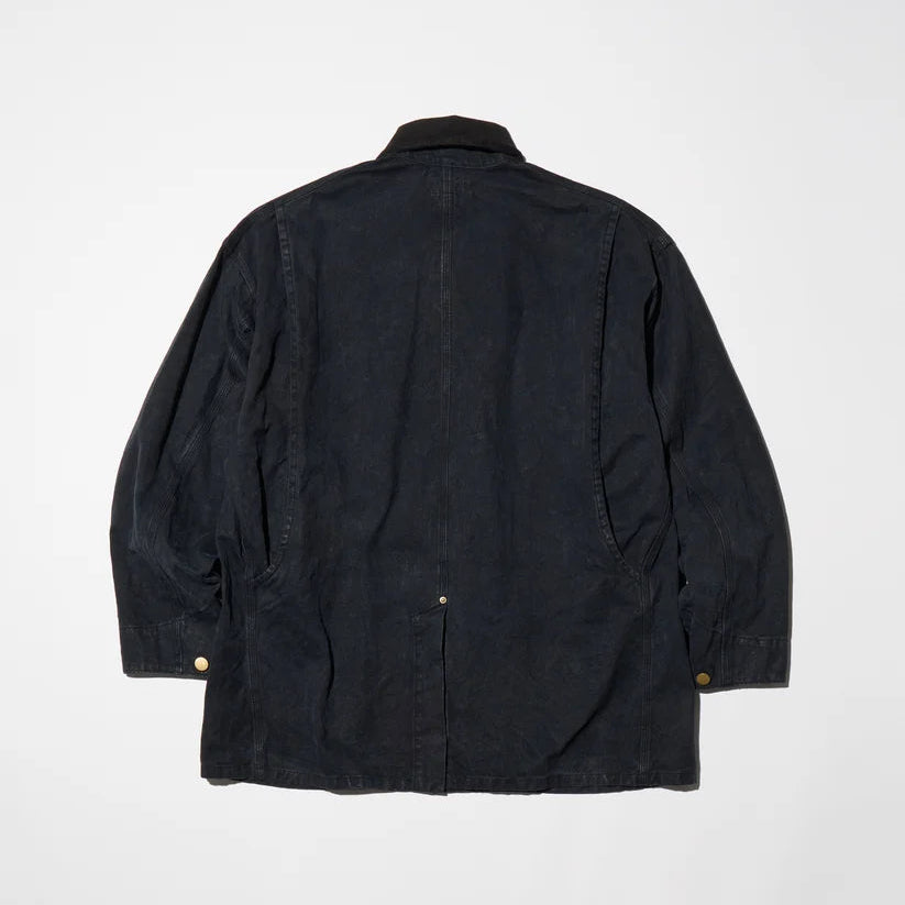 WAXED DUCK CHORE COAT