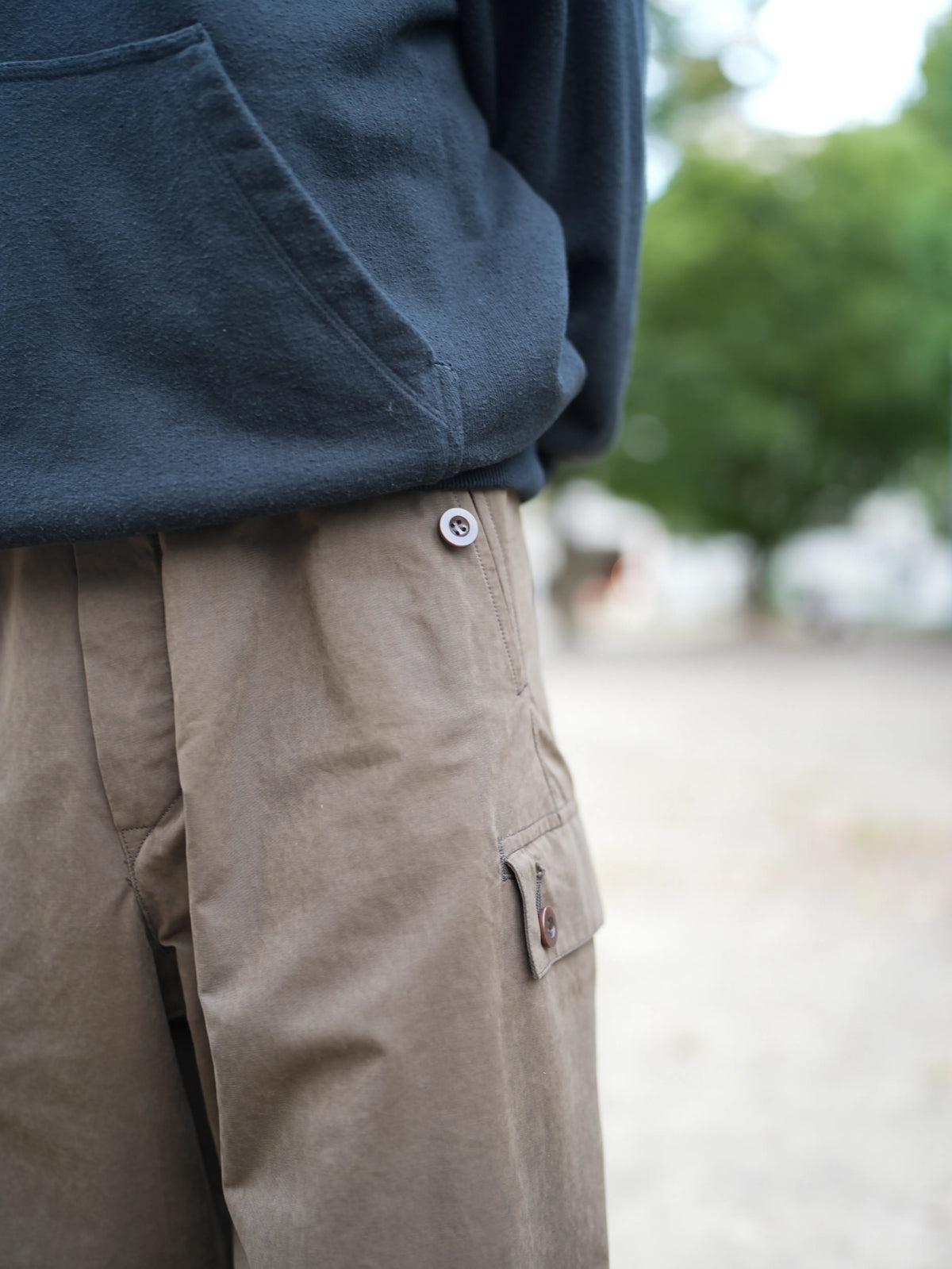 WAXED WEATHER OVERALL