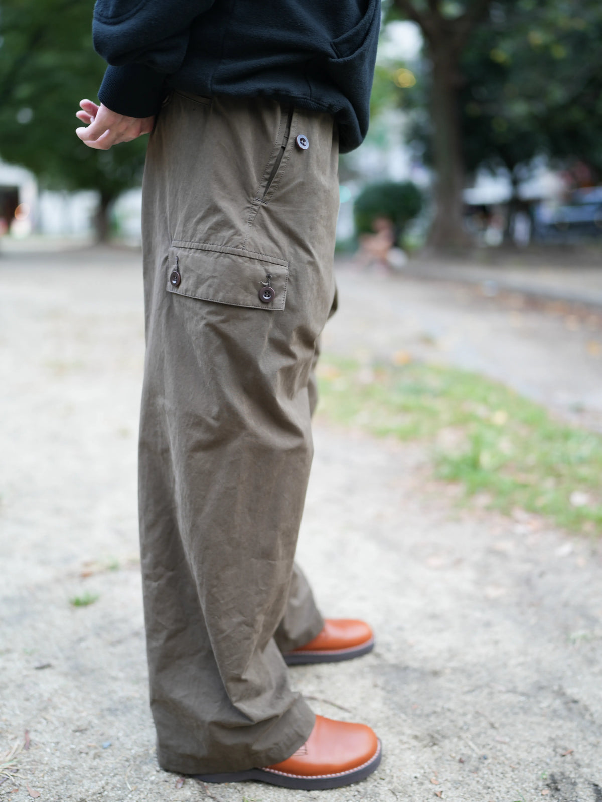 WAXED WEATHER OVERALL