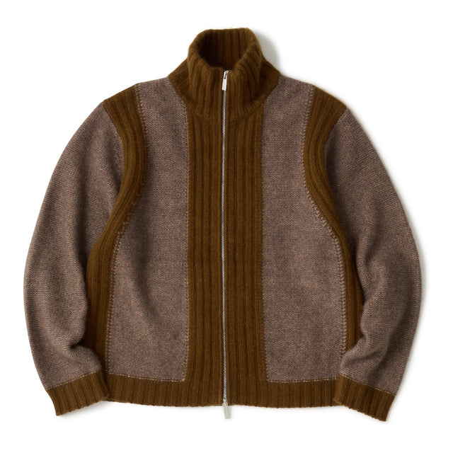 RACCOON DRIVER'S KNIT BLOUSON [3COLORS]