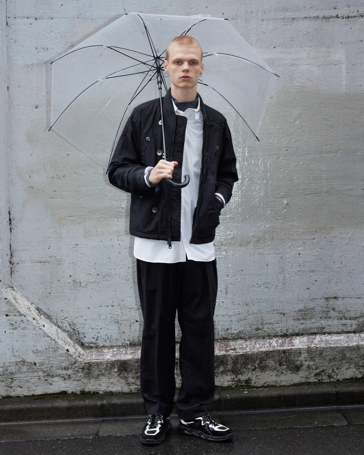 WM×ALPHA INDUSTRIES WINDSTOPPER FLIGHT JACKET