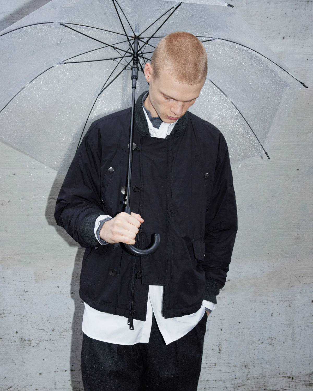 WM×ALPHA INDUSTRIES WINDSTOPPER FLIGHT JACKET