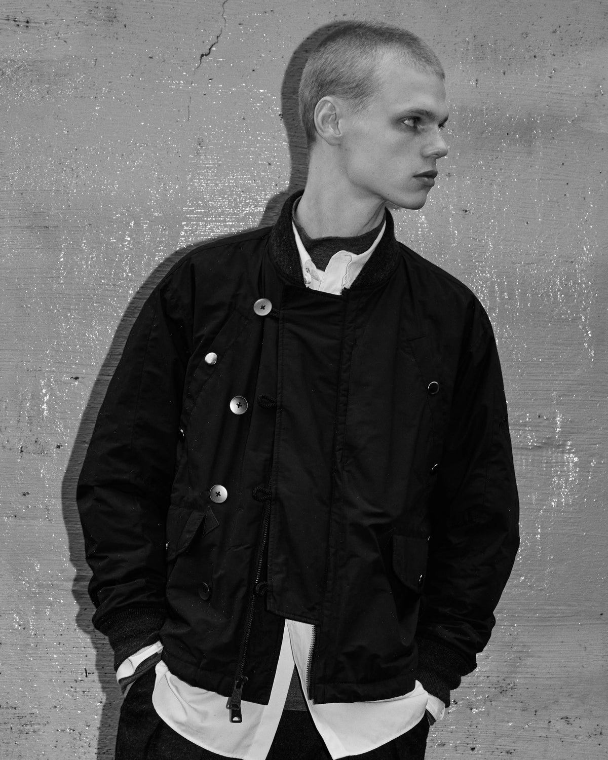 WM×ALPHA INDUSTRIES WINDSTOPPER FLIGHT JACKET