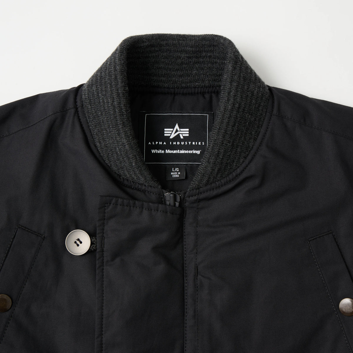 WM×ALPHA INDUSTRIES WINDSTOPPER FLIGHT JACKET
