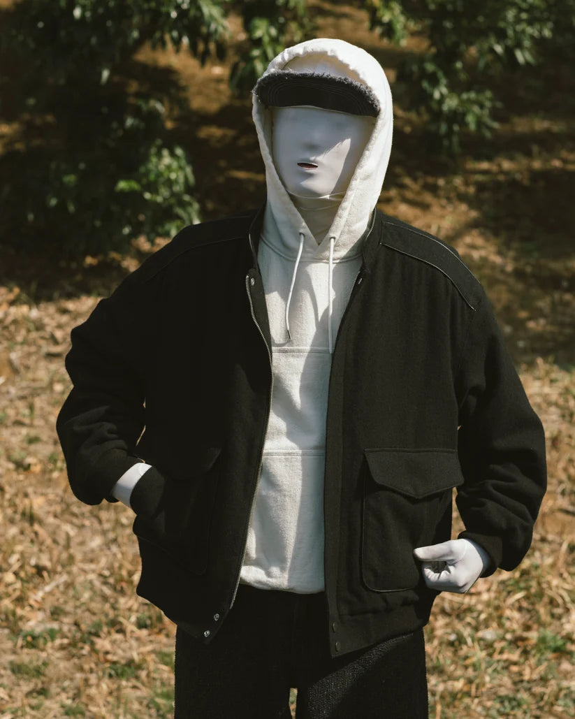 WOOL RACING BLOUSON