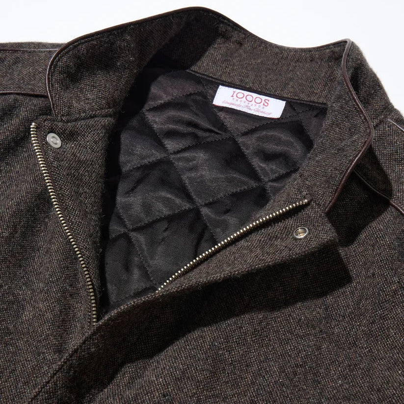 WOOL RACING BLOUSON