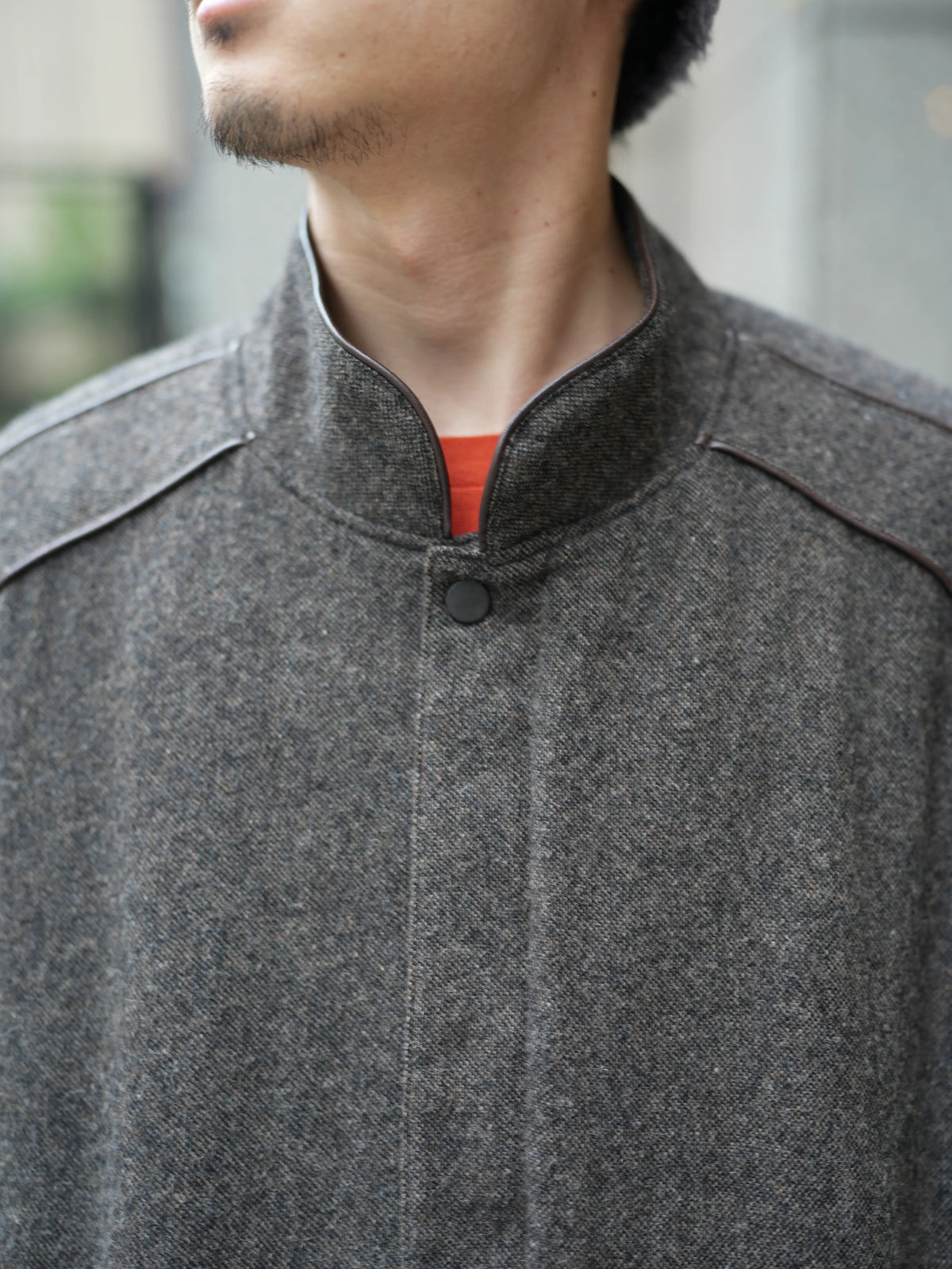 WOOL RACING BLOUSON