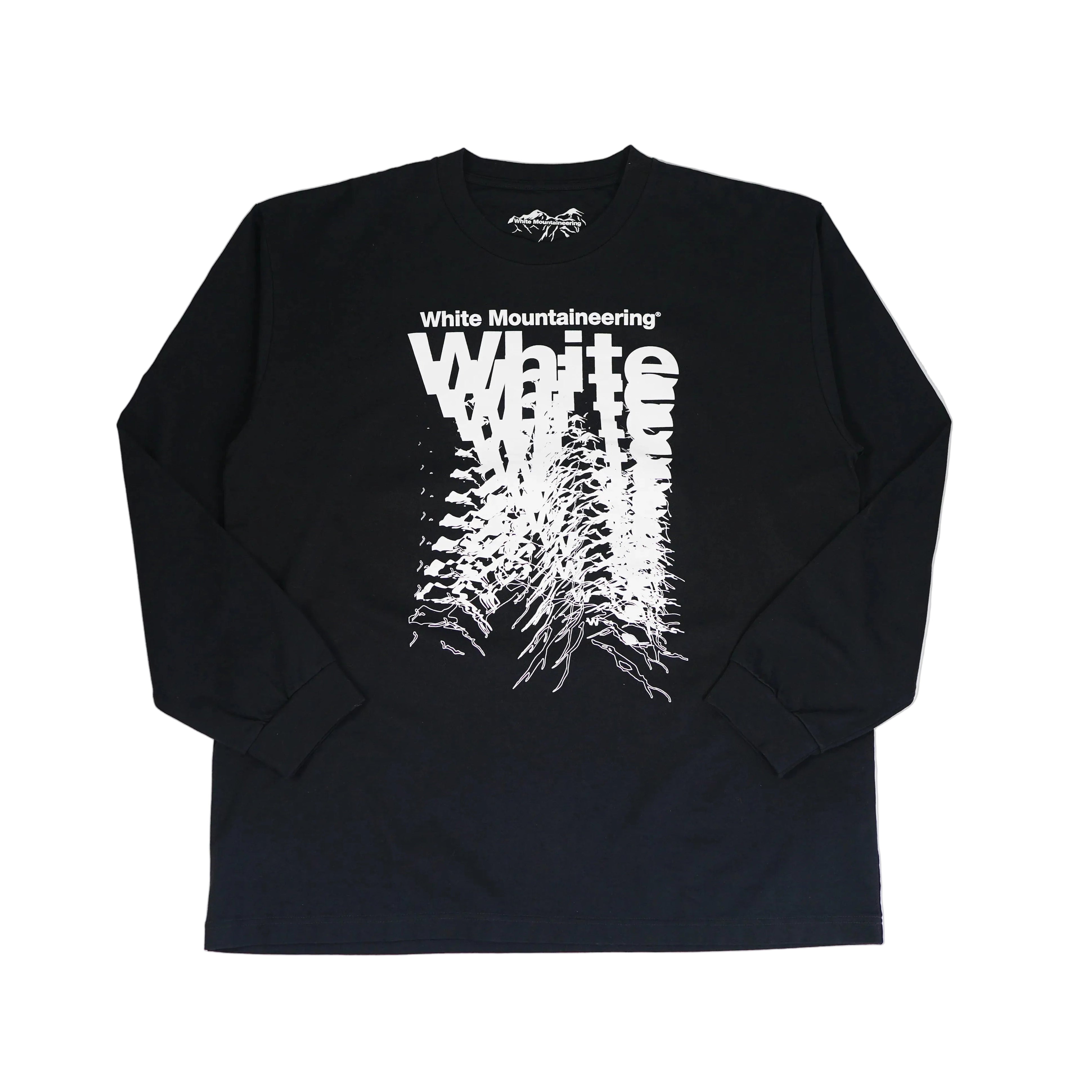 WM MOUNTAIN LOGO LONG SLEEVE T-SHIRT