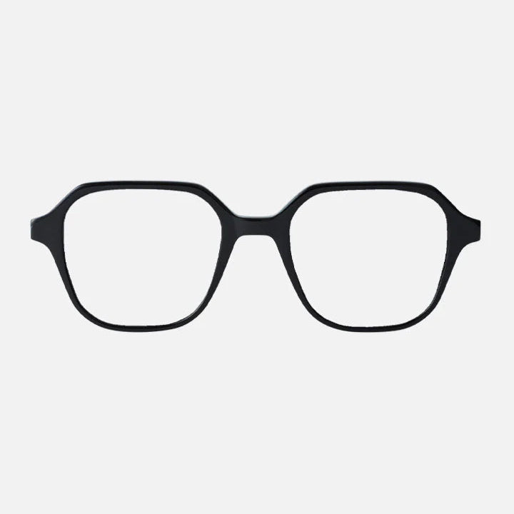 ANNA | 01. Shiny Black / (b) Clear