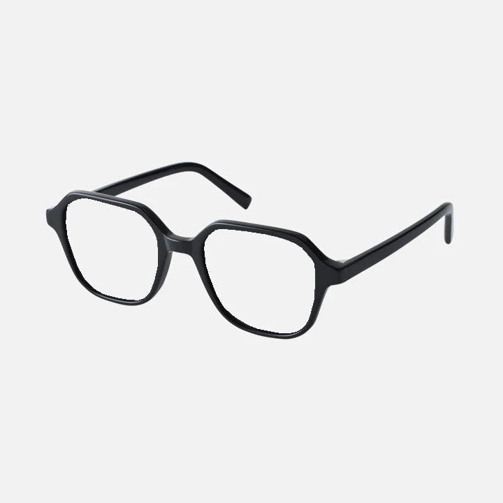 ANNA | 01. Shiny Black / (b) Clear