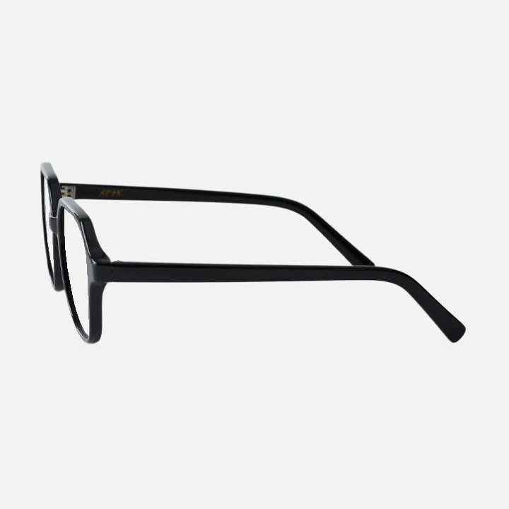 ANNA | 01. Shiny Black / (b) Clear