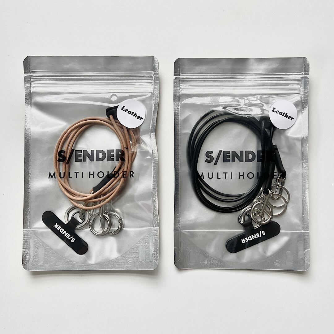 MULTIHOLDER/LONG(LEATHER) [2 COLORS]
