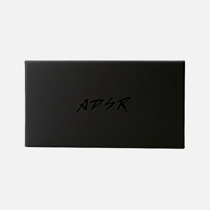 A.D.S.R. JASON 01(a) MatteBlack - Lt.Gray lenses マット
