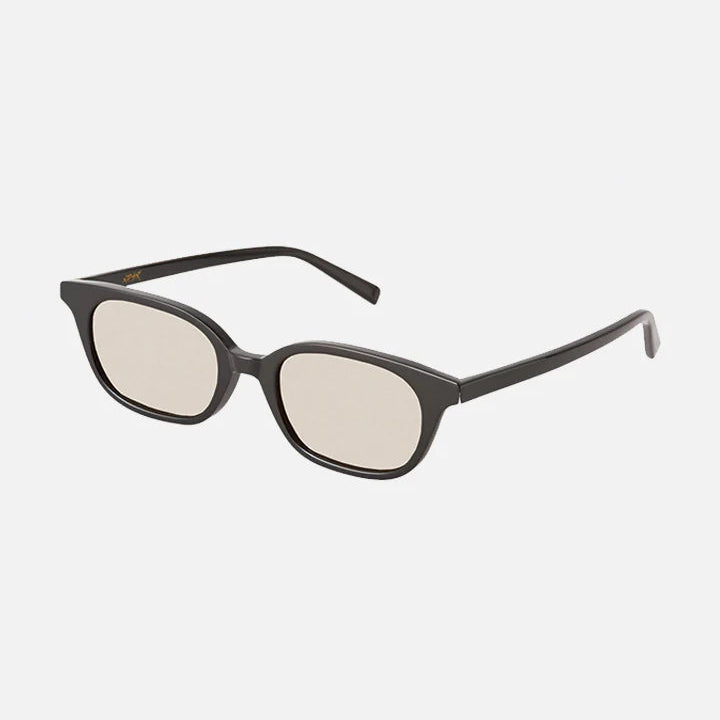 CALIBRE 01. Shiny Black / (b) Lt.Brown