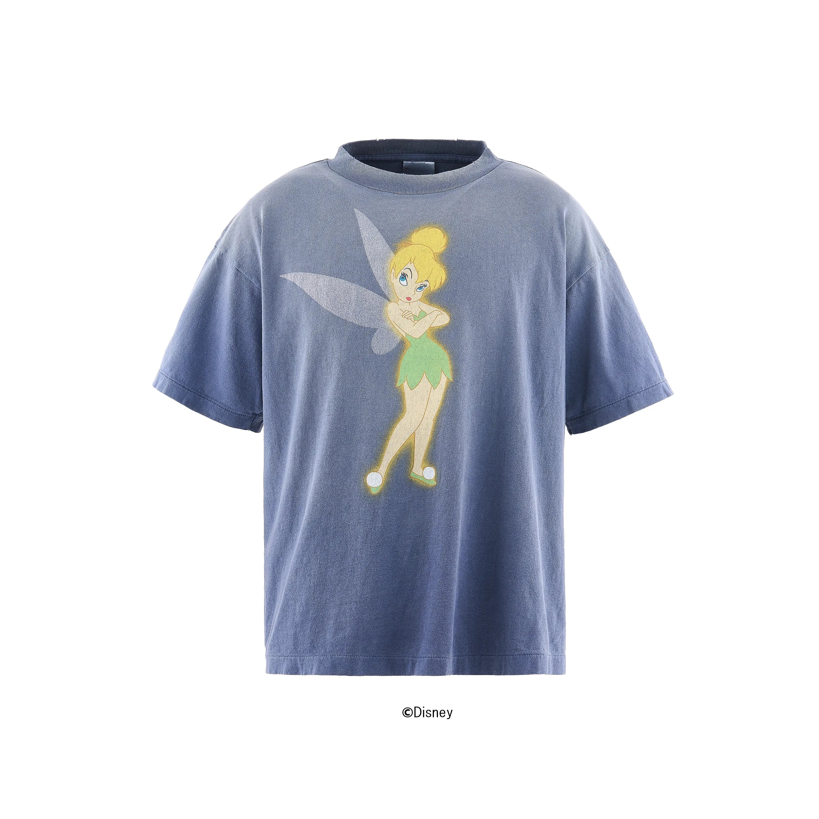 SM-MK8-0000-C79/DSN_SS T-SHIRT/TINKER BELL/NAVY