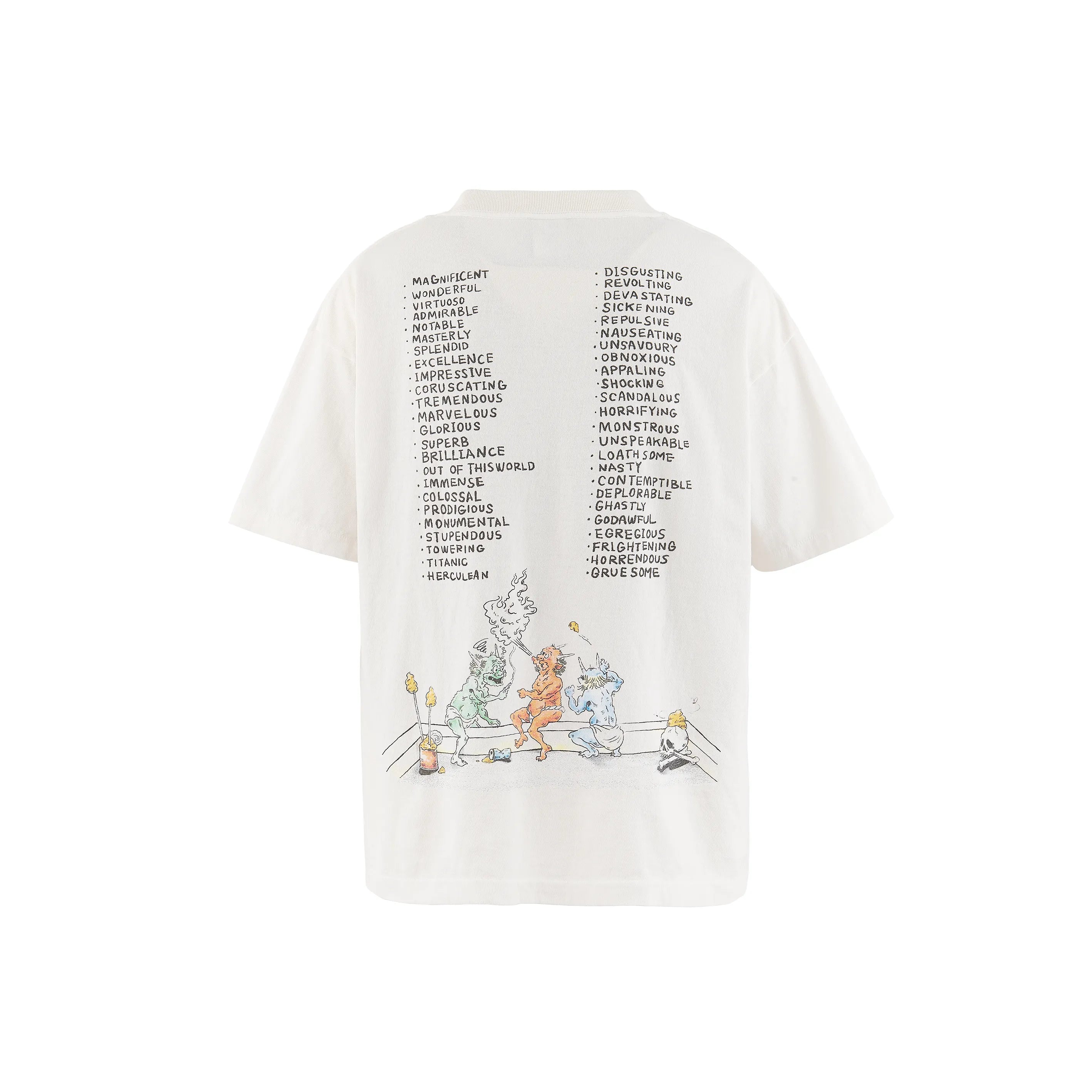 SM-MK8-0000-016/SS T-SHIRT/SAINT WET/WHITE