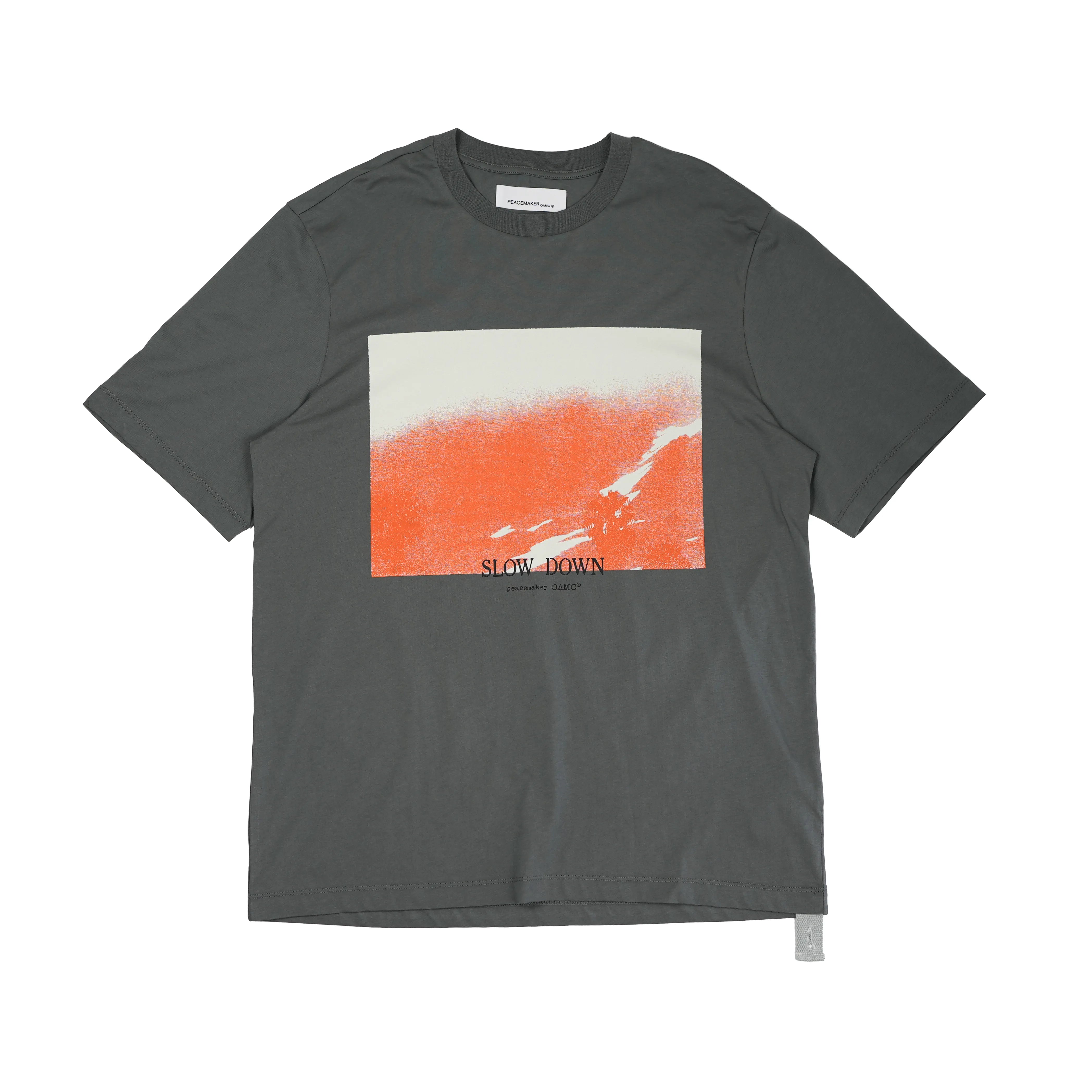 Regular Tee Slow Down Print