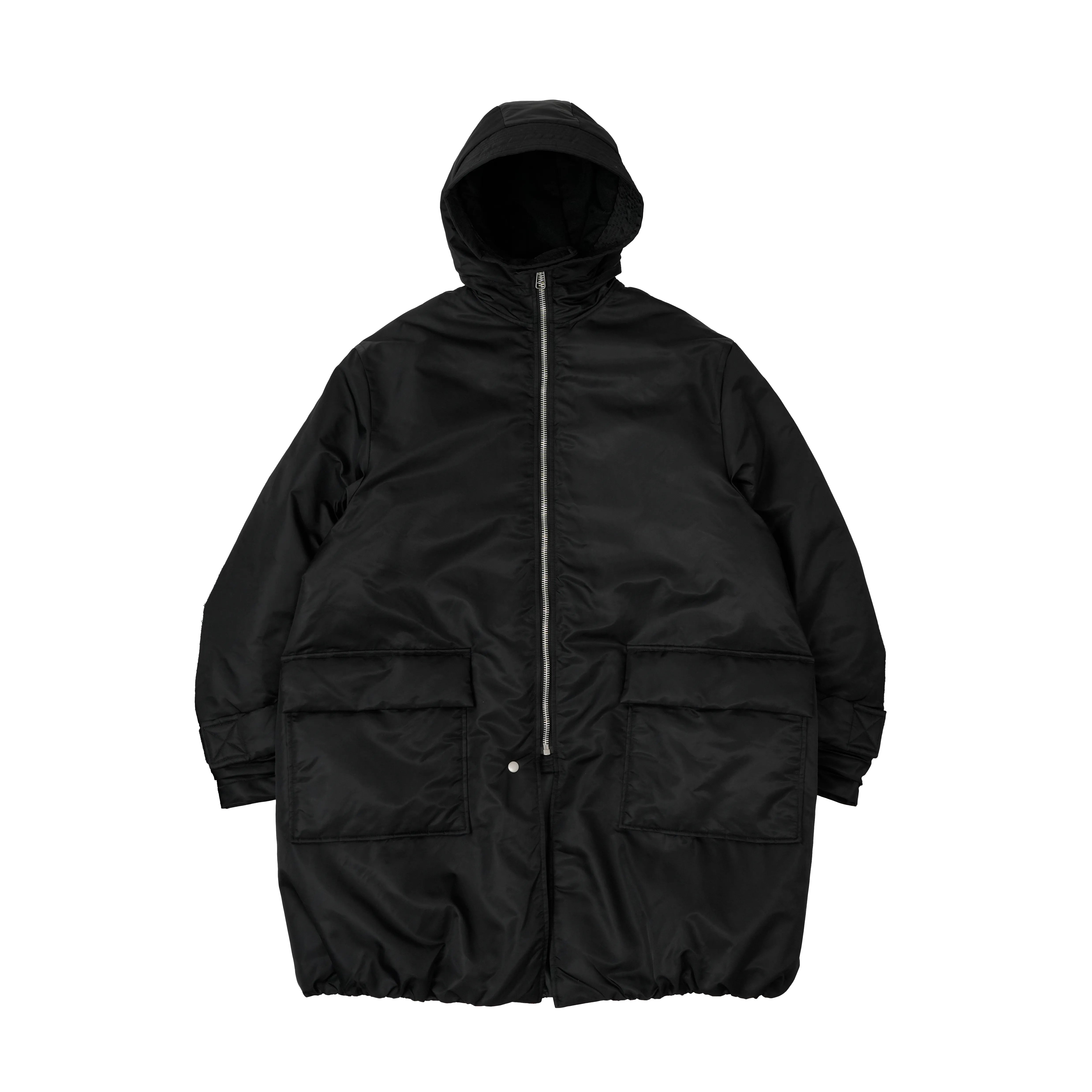 RESEARCHED PADDED COAT / NYLON SATIN [THE GROUND depot. Limited Color]