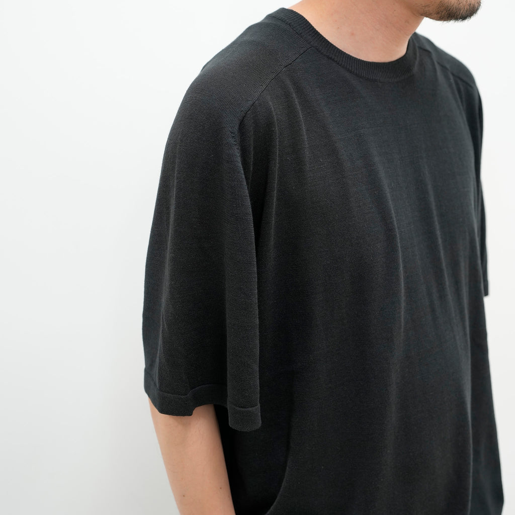 DWELLER S/S SWEATER T/C LINEN